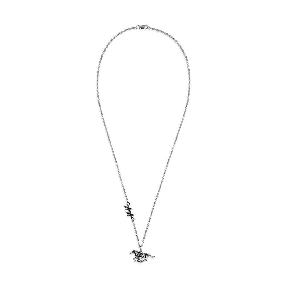 TWOJEYS - Collier Horse - Argent