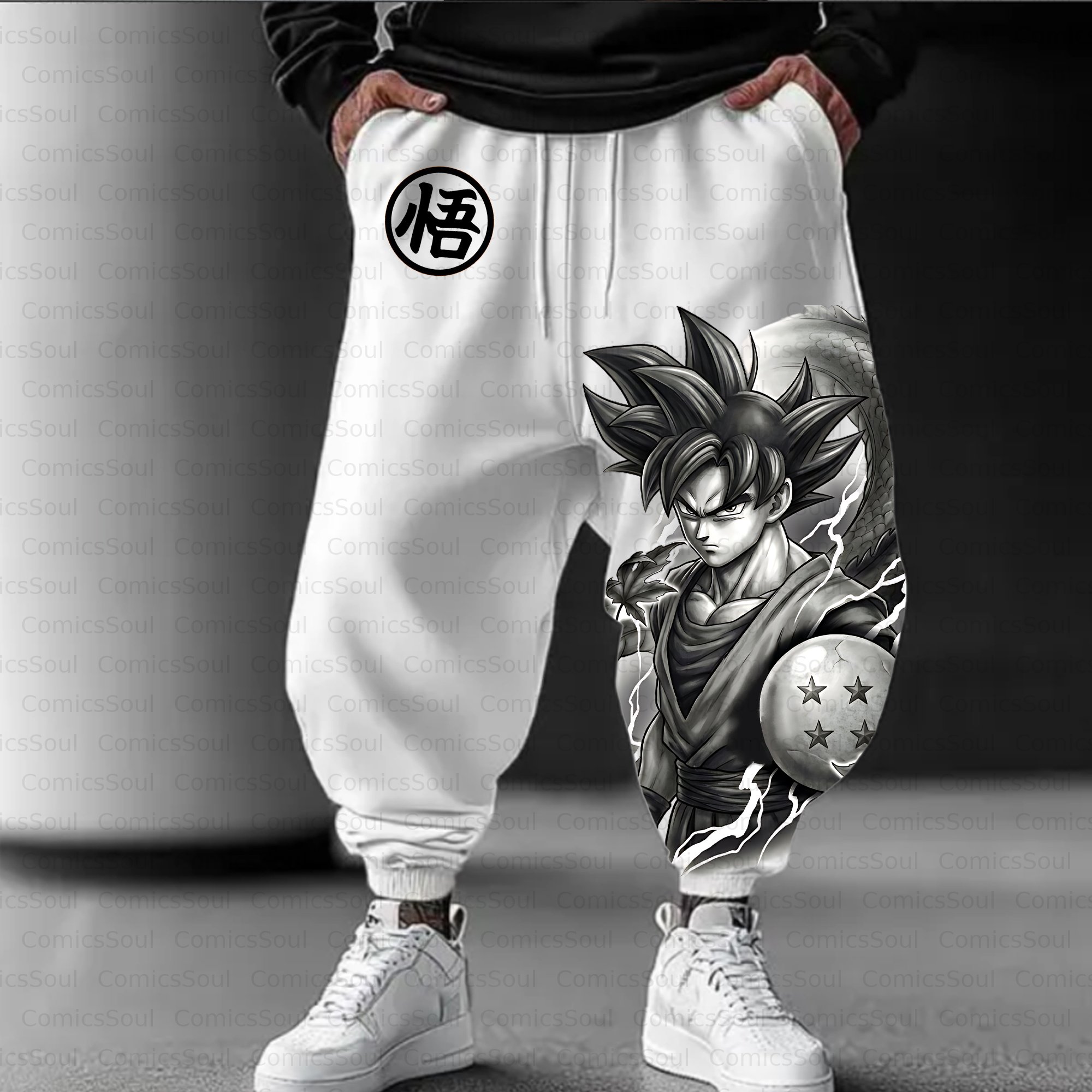 Unisex Casual Anime Streetwear Pant