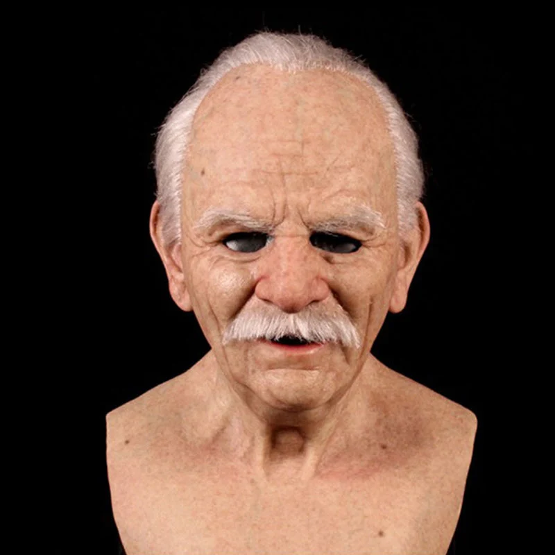 Realistic Full Face Latex Halloween Mask – Cosplay & Costume Wear - Image 9 Realistic Full Face Latex Halloween Mask – Cosplay & Costume Wear - Image 9