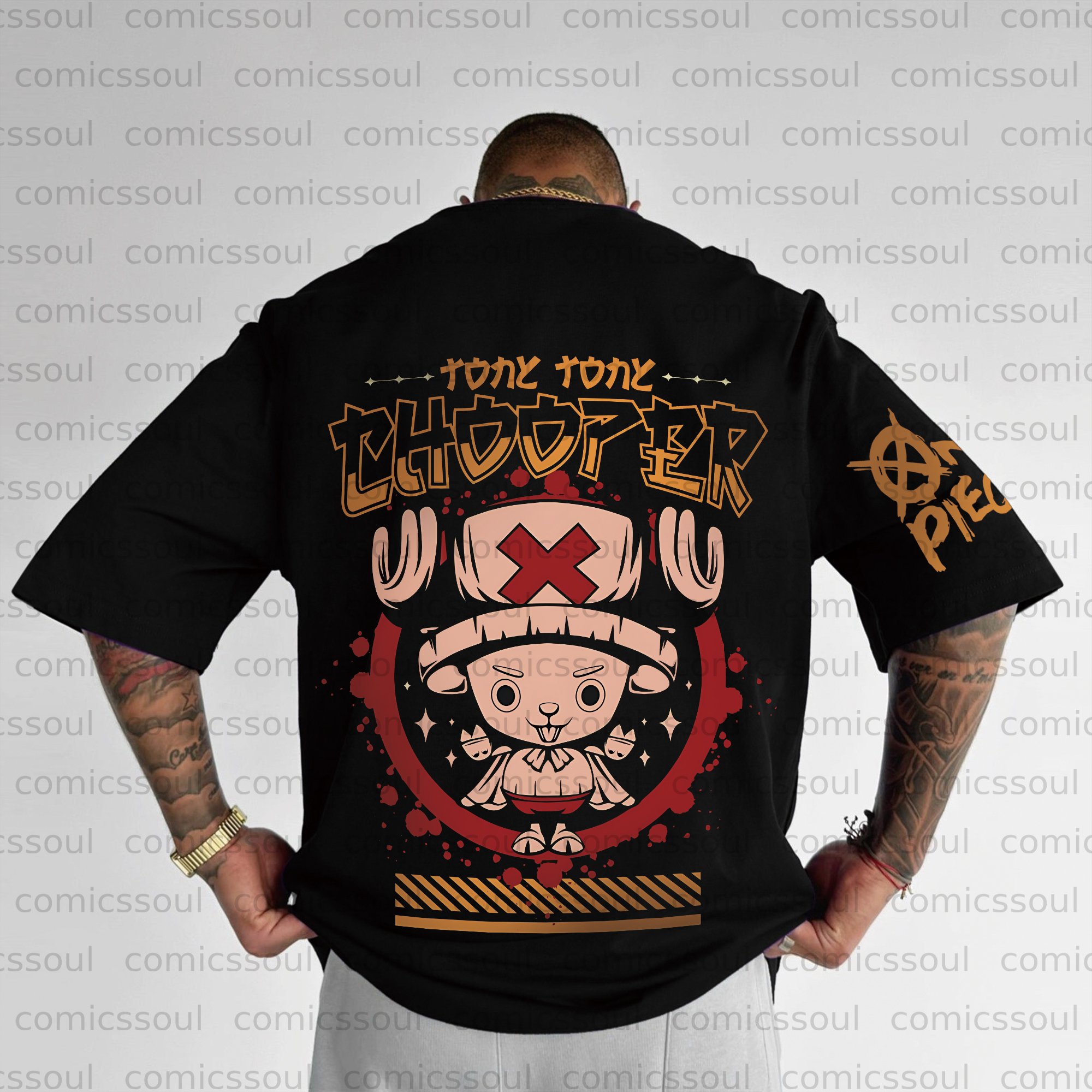 Unisex Anime Inspired Vintage T-Shirt