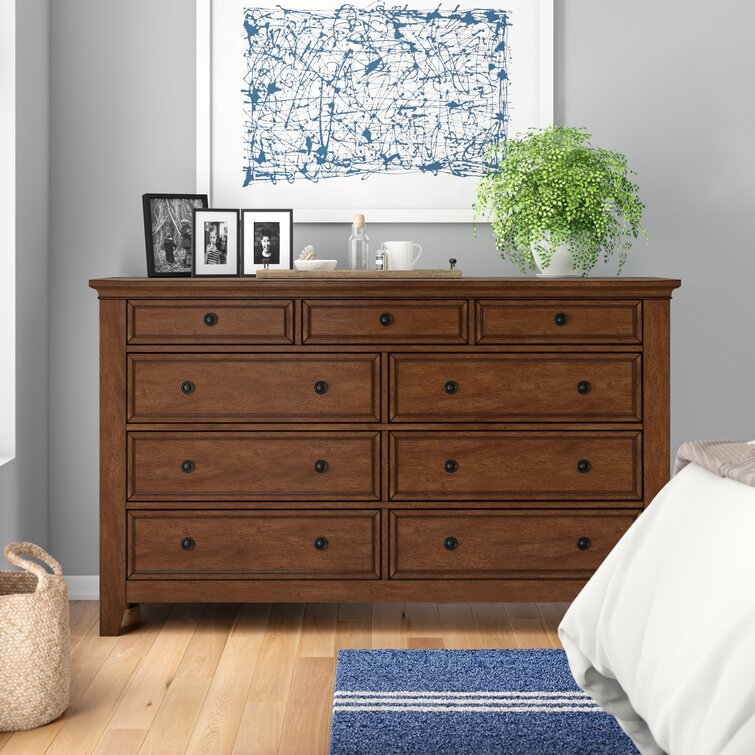 WAYFAIR Woodside 9 Drawer 66'' W Dresser