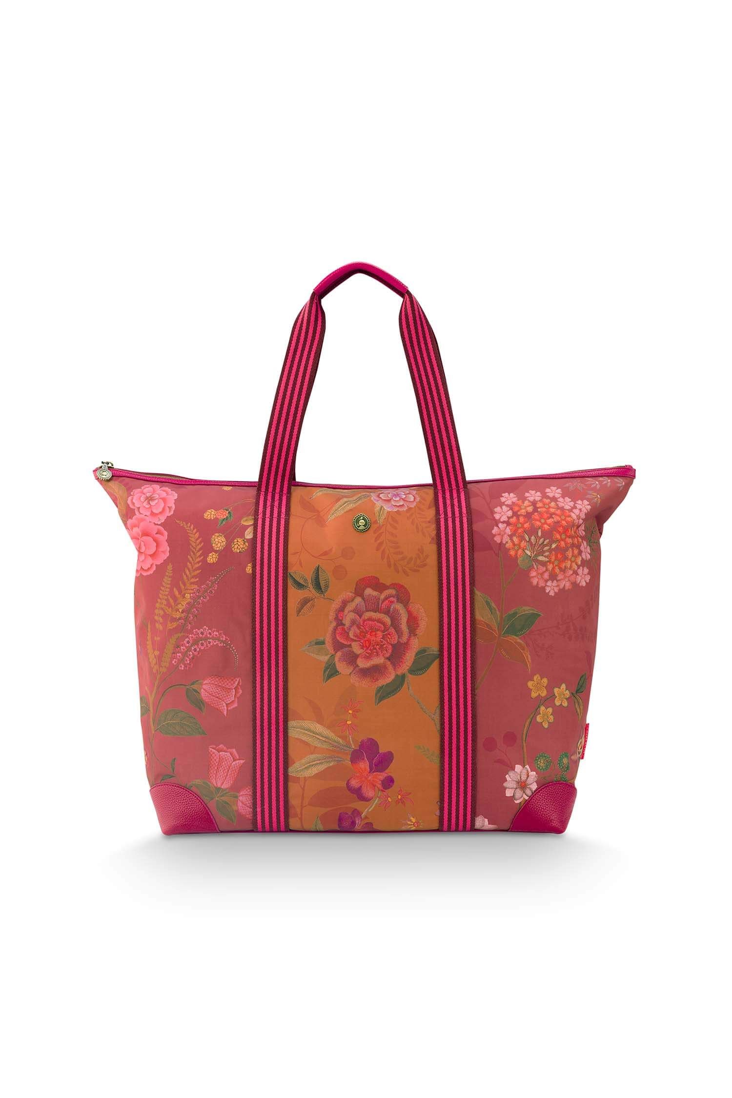Tote Bag Tilda Large Bodhi Flower Pink
