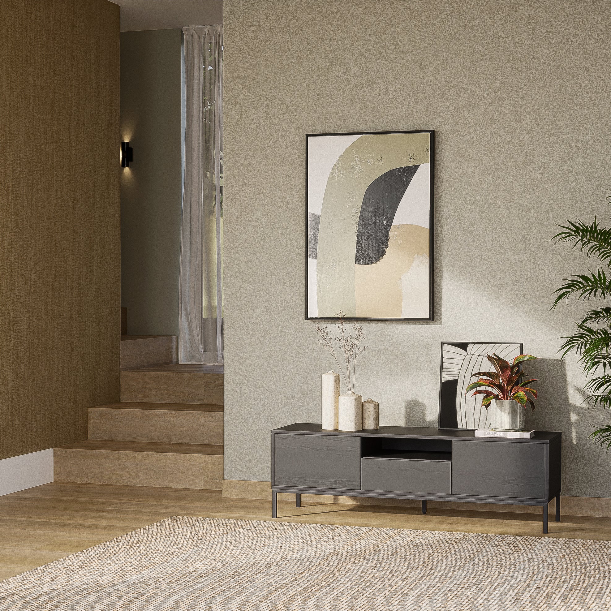 by fonQ Jaxon Tv-meubel - Zwart