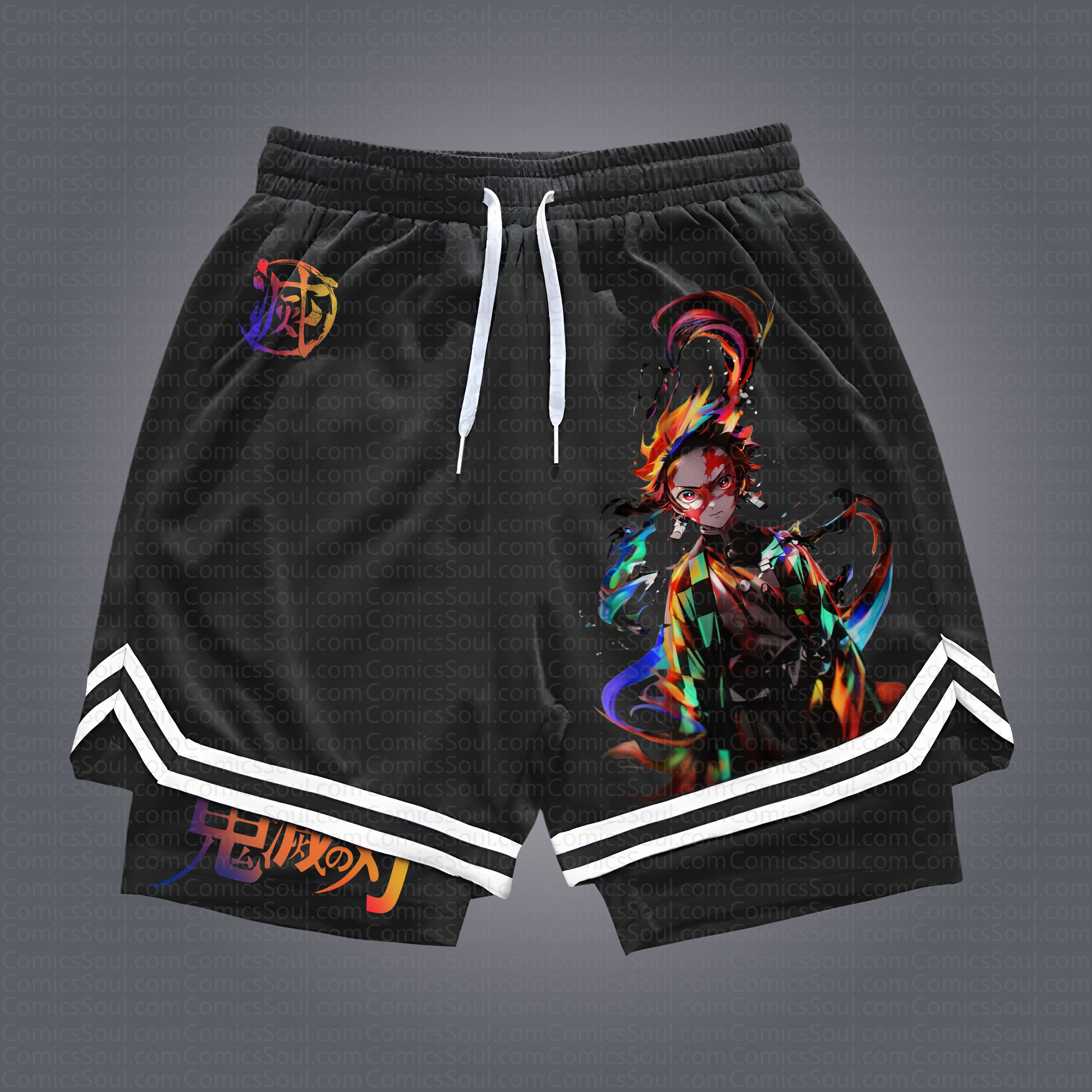 Unisex “ Comicssoul ” Casual Streetwear Shorts