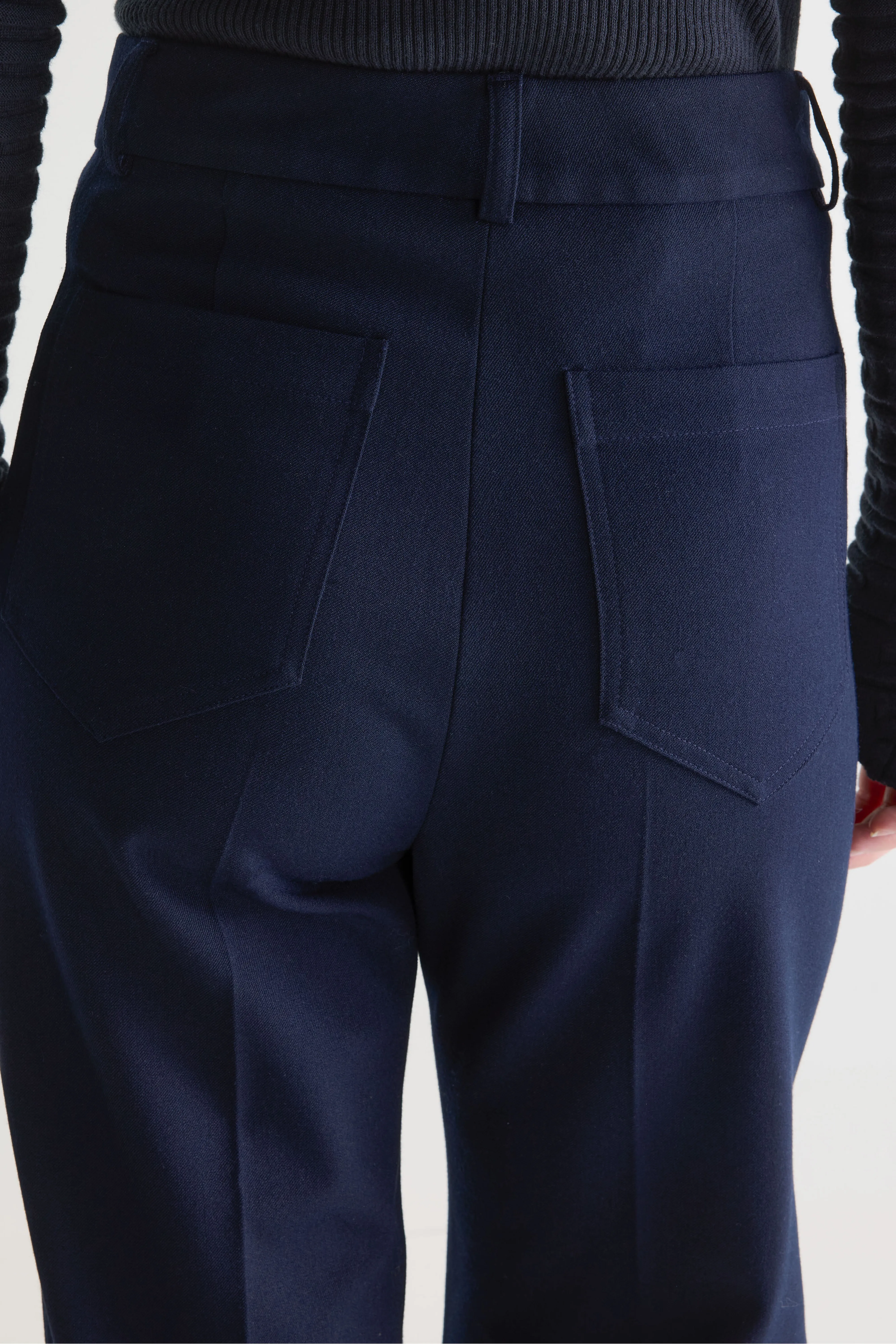 Bellerose Vinh slim trousers (261 / W / DARK NAVY)