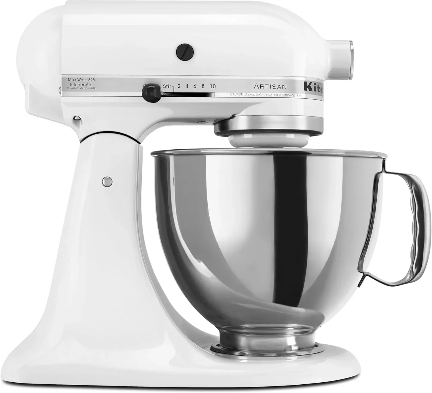 KitchenAid Artisan 5-Quart Tilt-Head Stand Mixer with Pour Flap