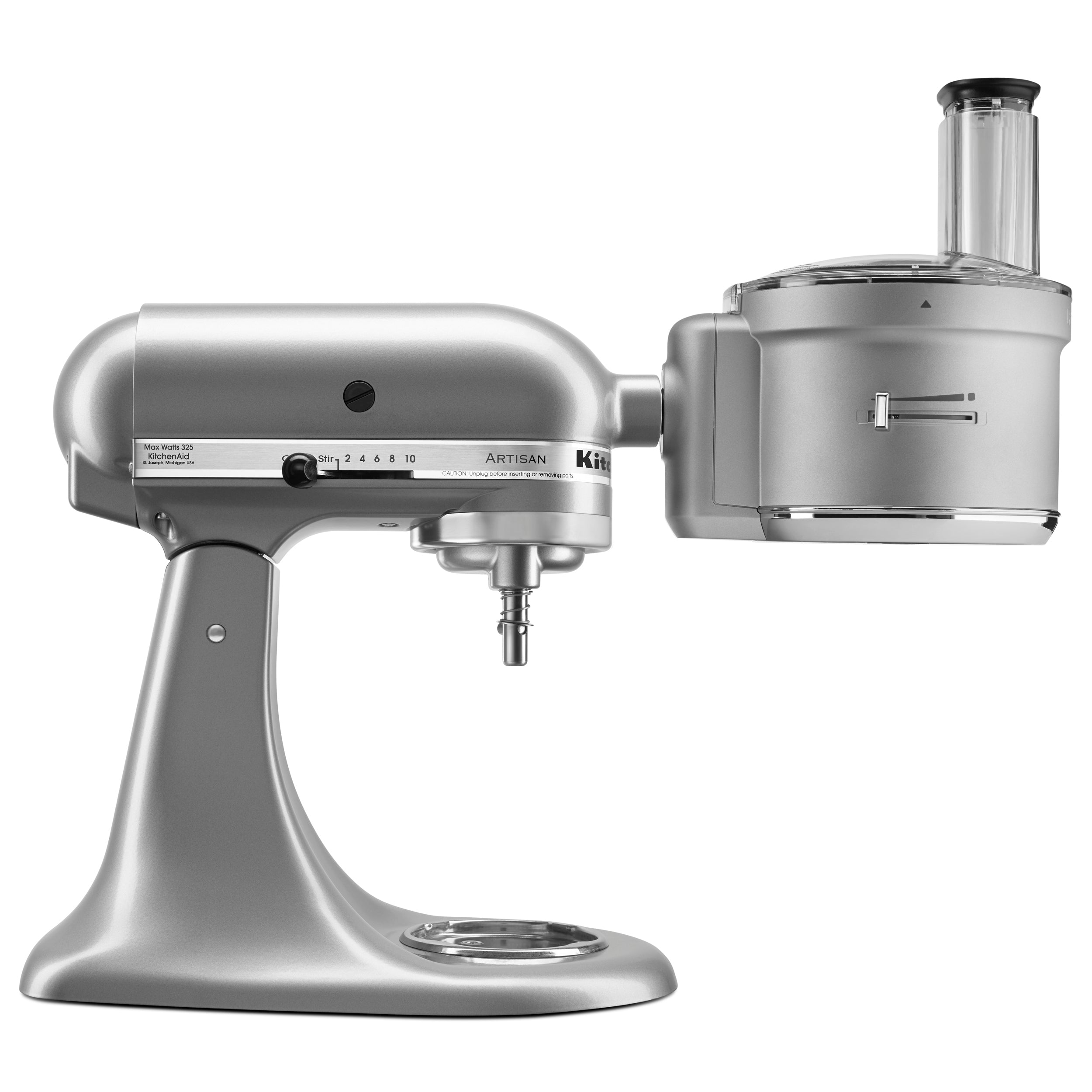 KitchenAid KSM150PSCU Artisan Series 5-Quart Tilt-Head Stand Mixer, Contour Silver