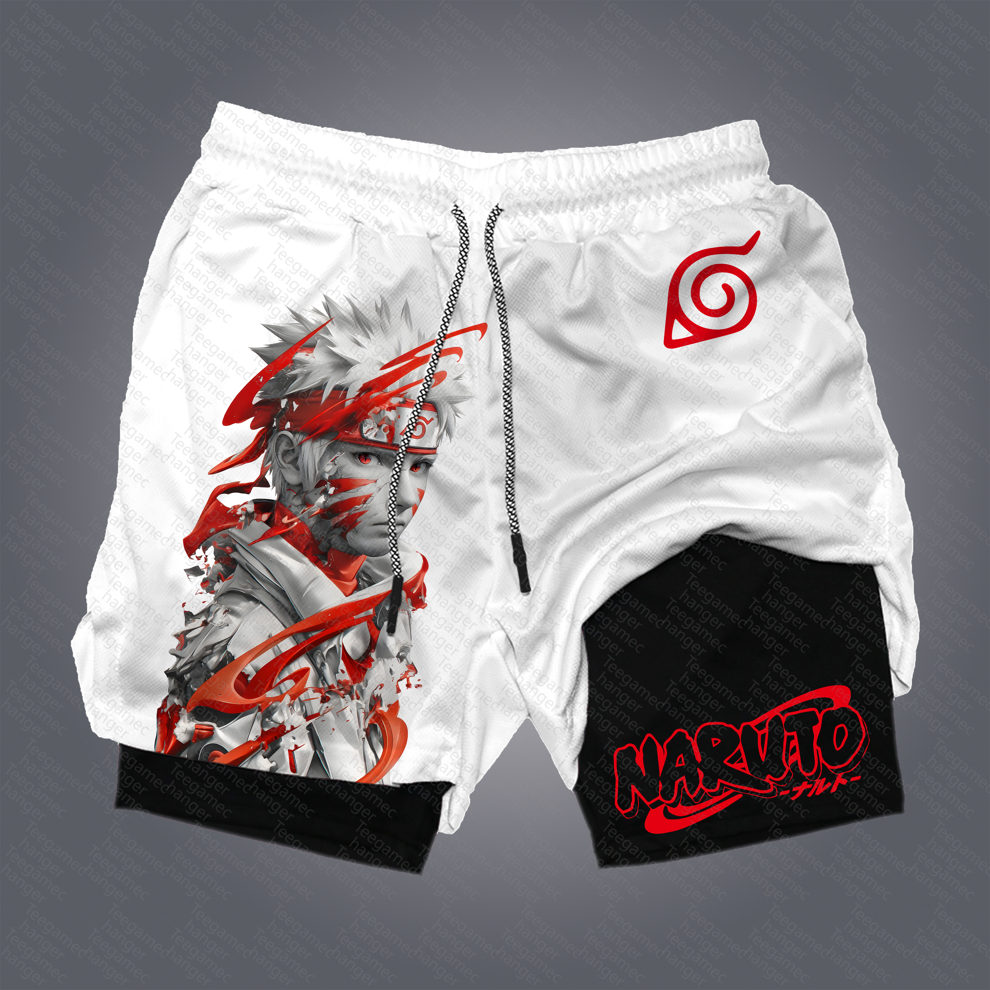 Unisex   Casual Anime Streetwear Gym Shorts