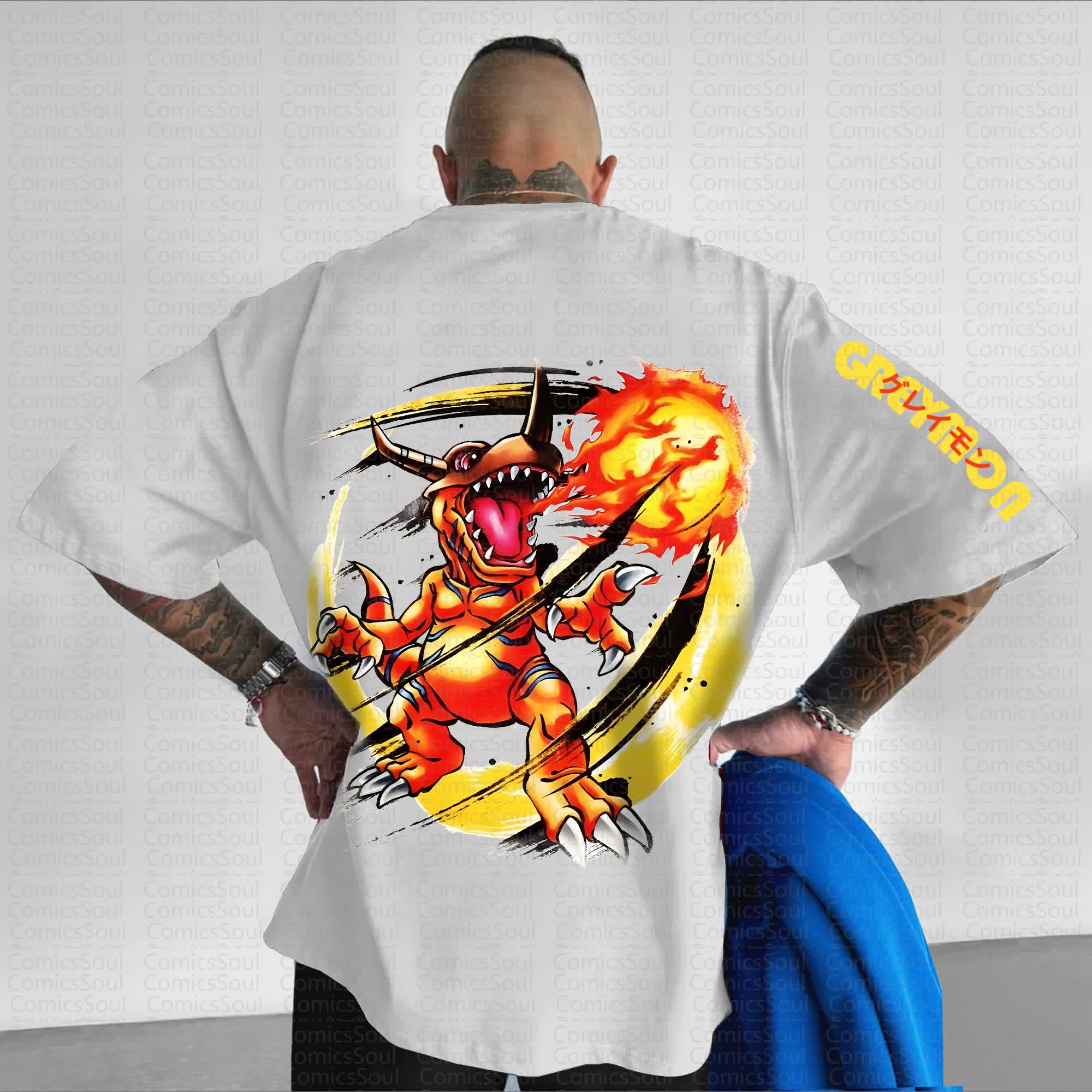 Unisex Anime Inspired Vintage T-Shirt丨Comicssoul