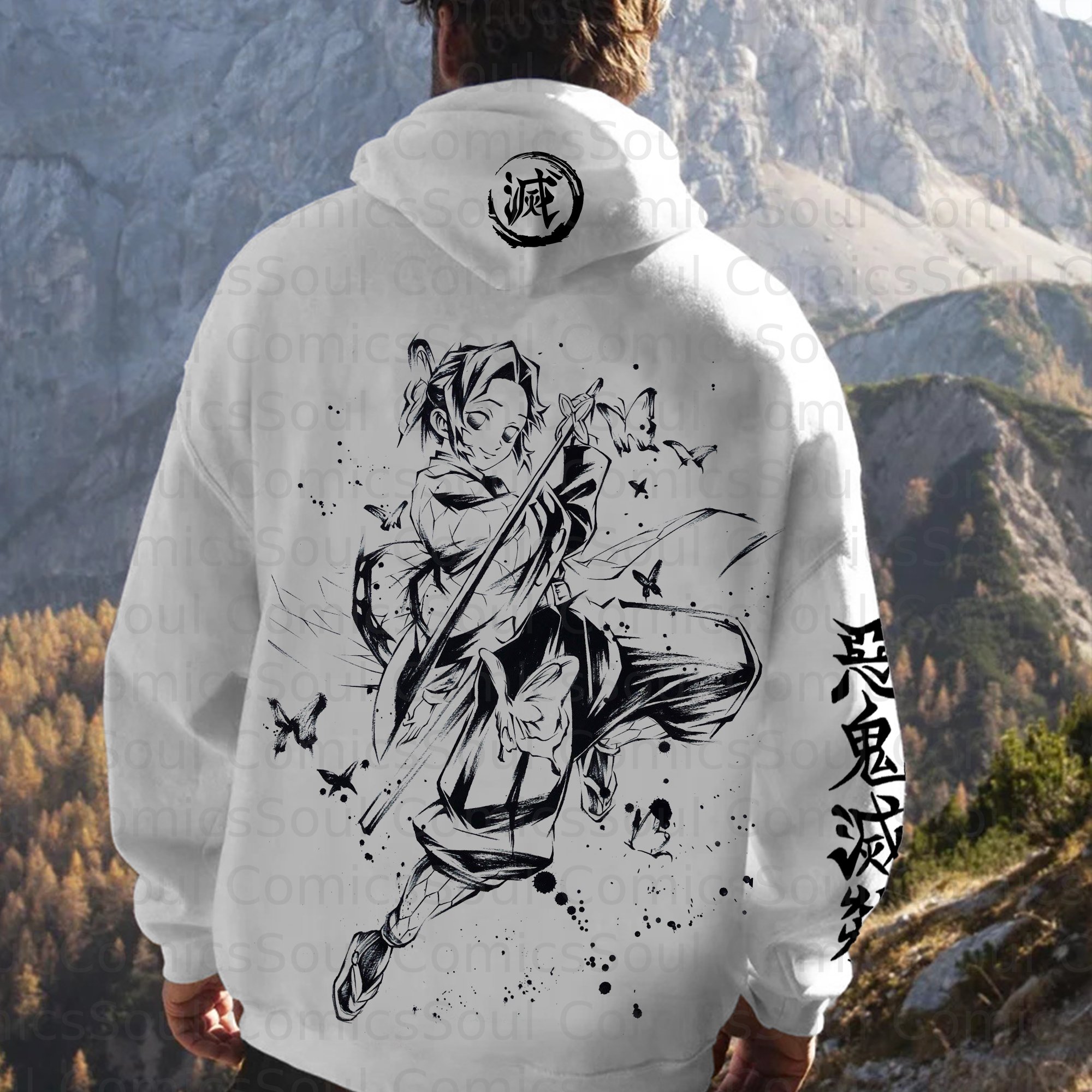 Unisex Graphic Streetwear Vintage Plush  Hoodie