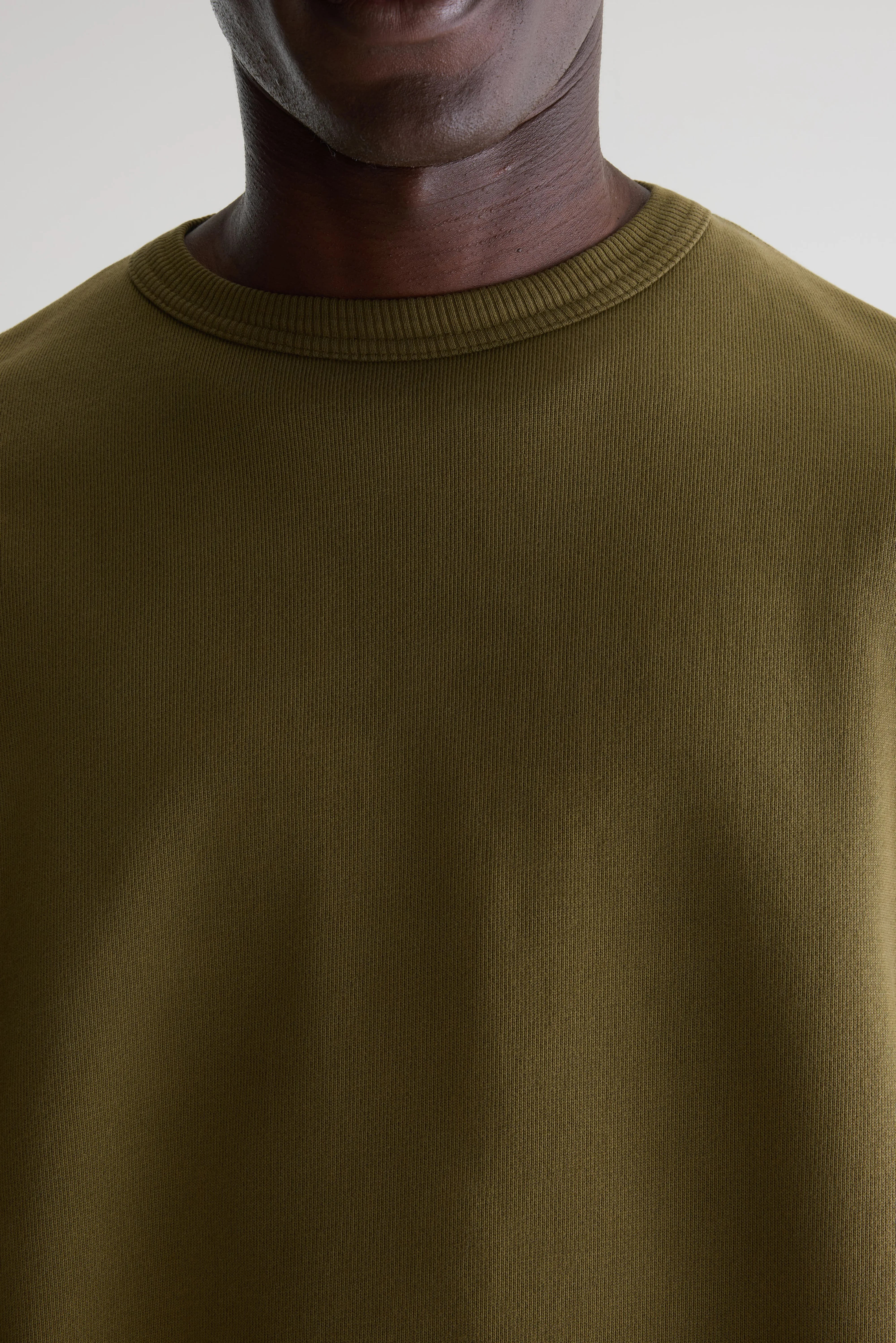 Bellerose Fapien crewneck sweatshirt (261 / M / MILITARY)
