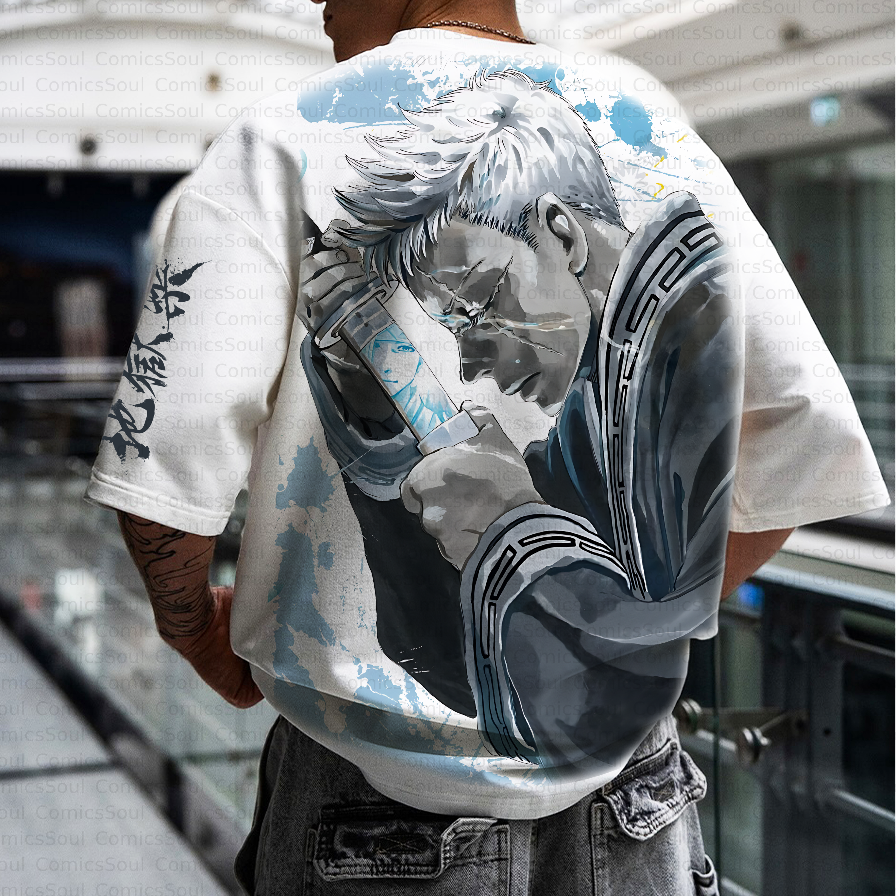 Unisex Anime Inspired Vintage T-Shirt