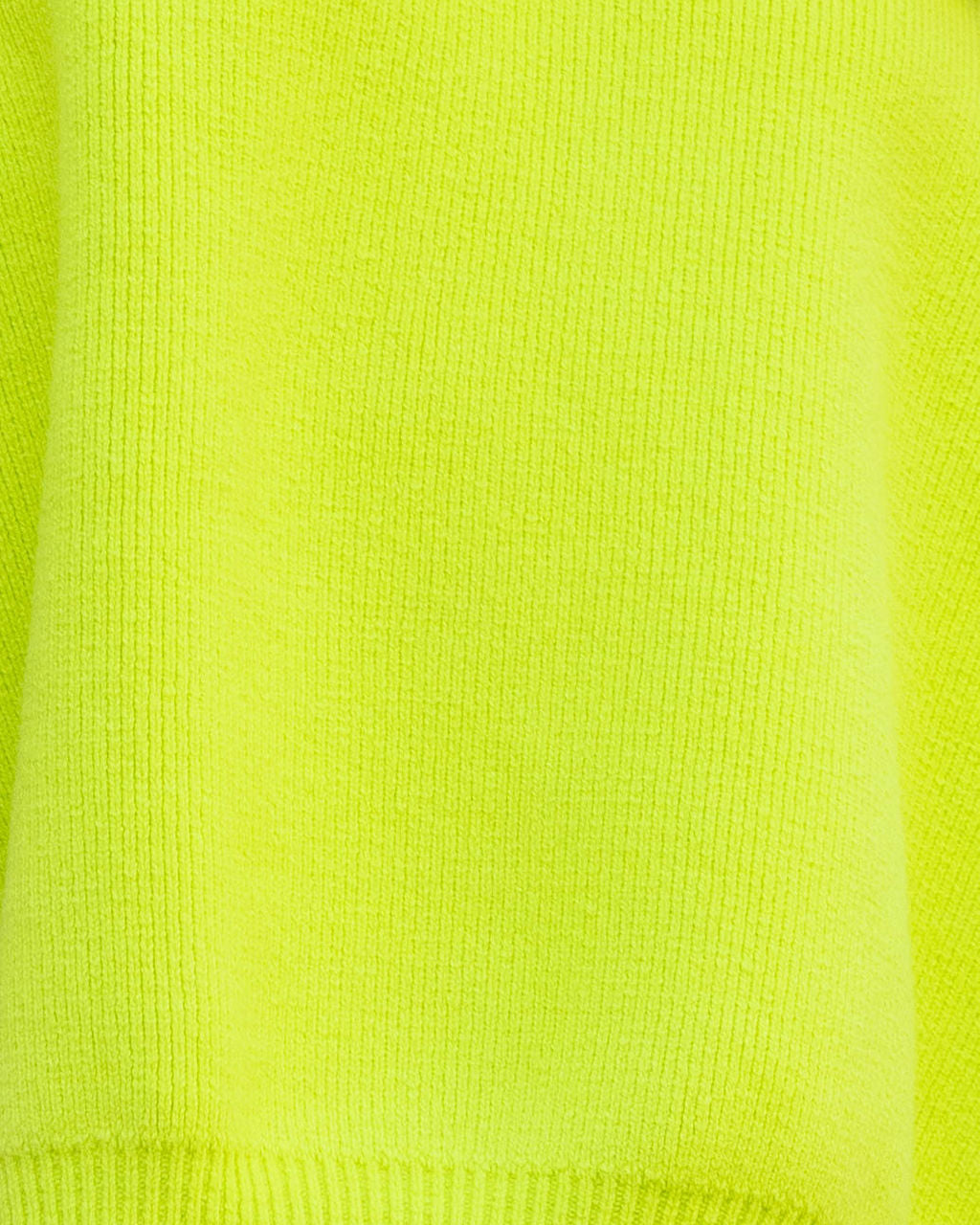 Elouise Knit Oversized Pullover Sweater - Lime - Se7enfashion