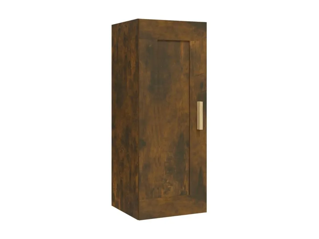 Armario de pared Hogarsens contrachapada Hogarsens ahumado 35x34x90 cm