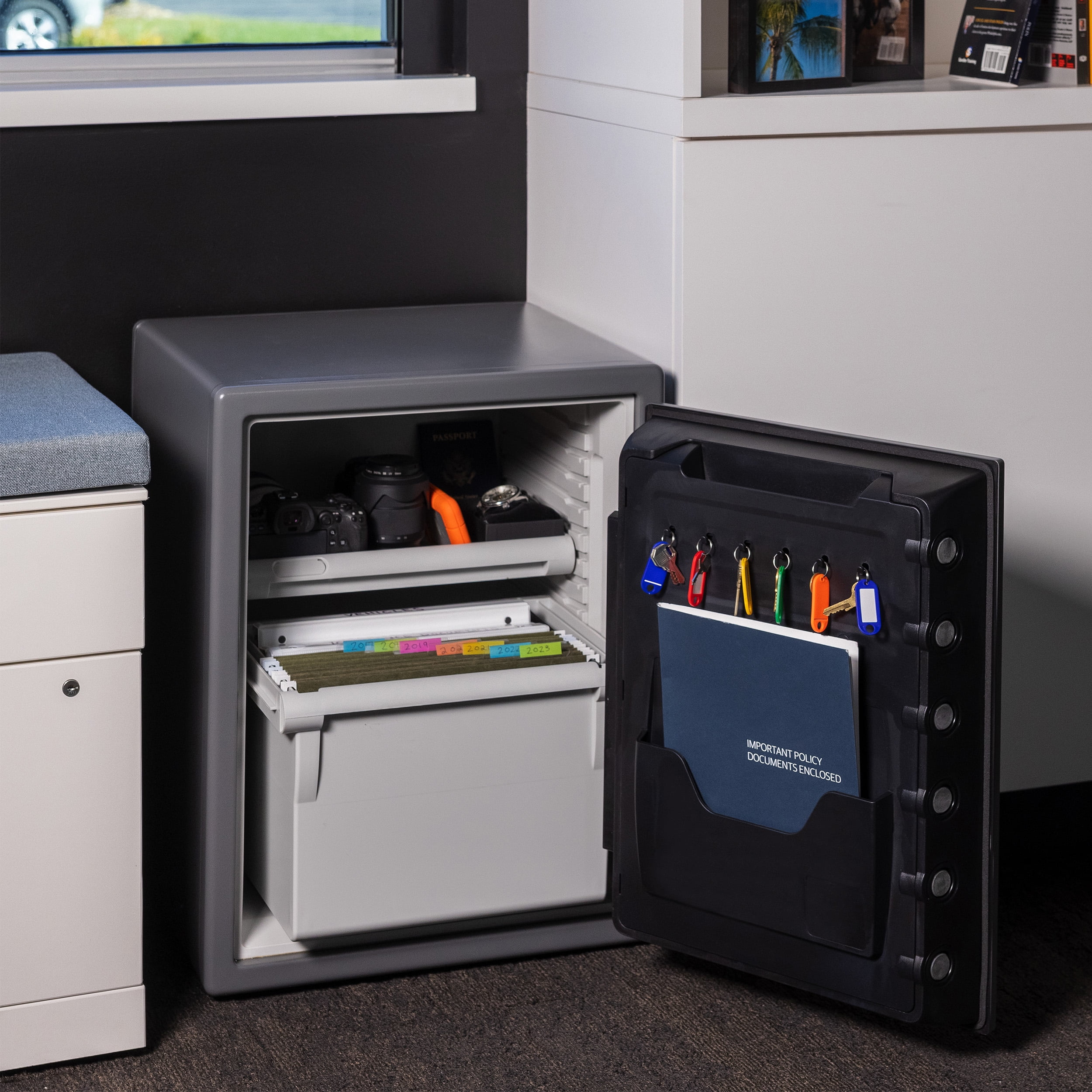 SentrySafe SFW205DPB Fire and Water-Resistant Safe with Dial Lock, 2.0 cu. ft. - Image 3