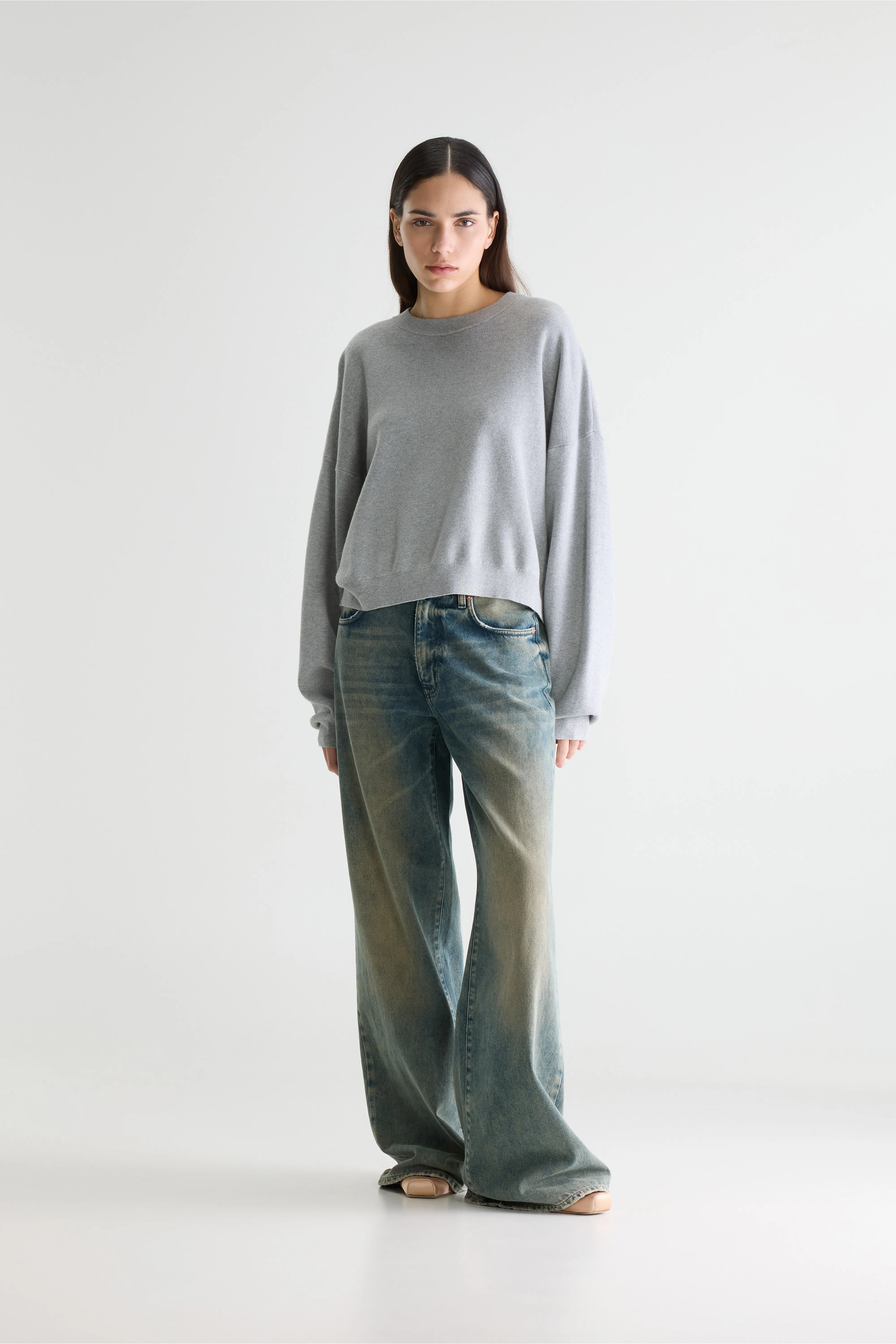 Bellerose Angum relaxed sweater (261 / W / H. GREY)