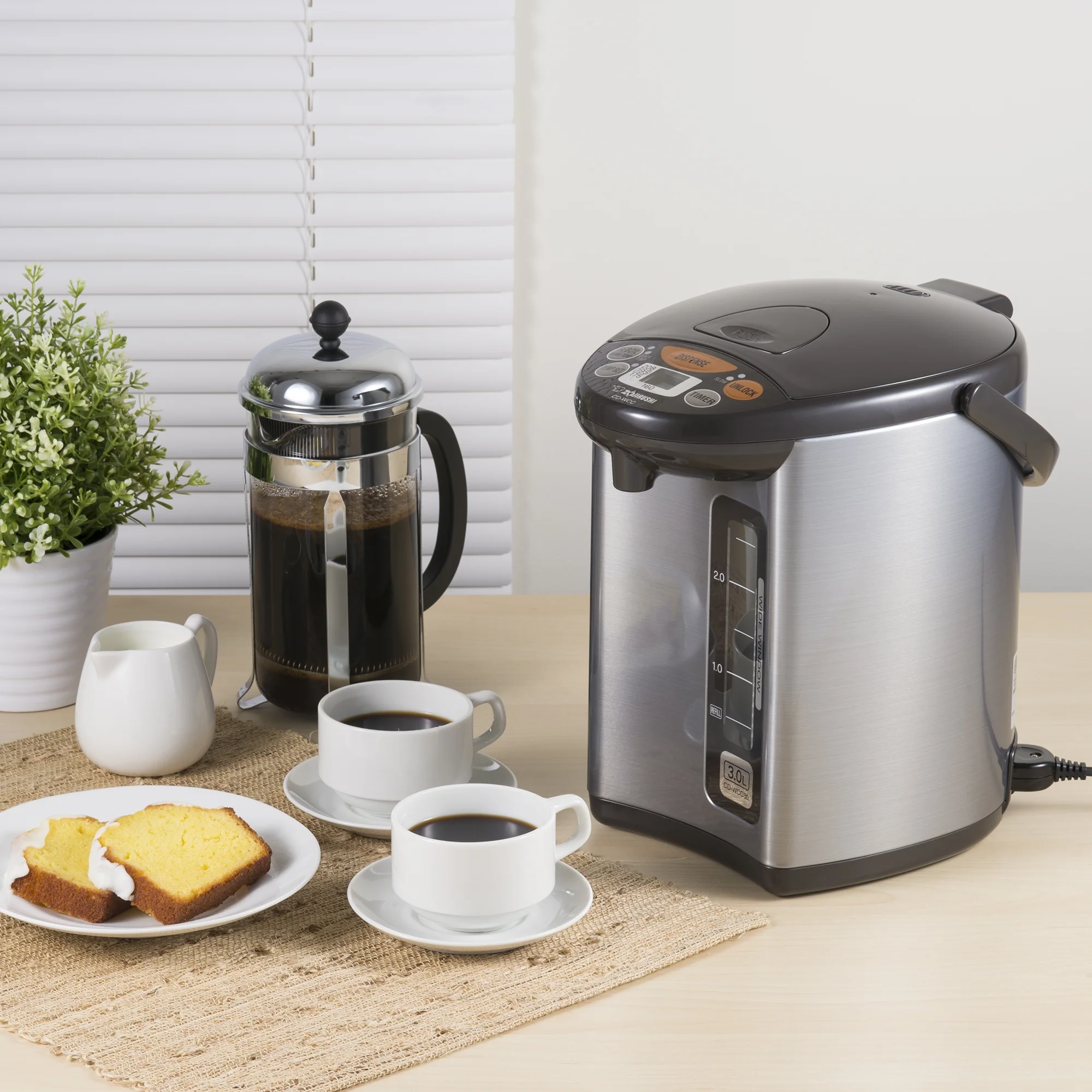 Zojirushi CD-WCC40TS Micom Water Boiler & Warmer - Image 22