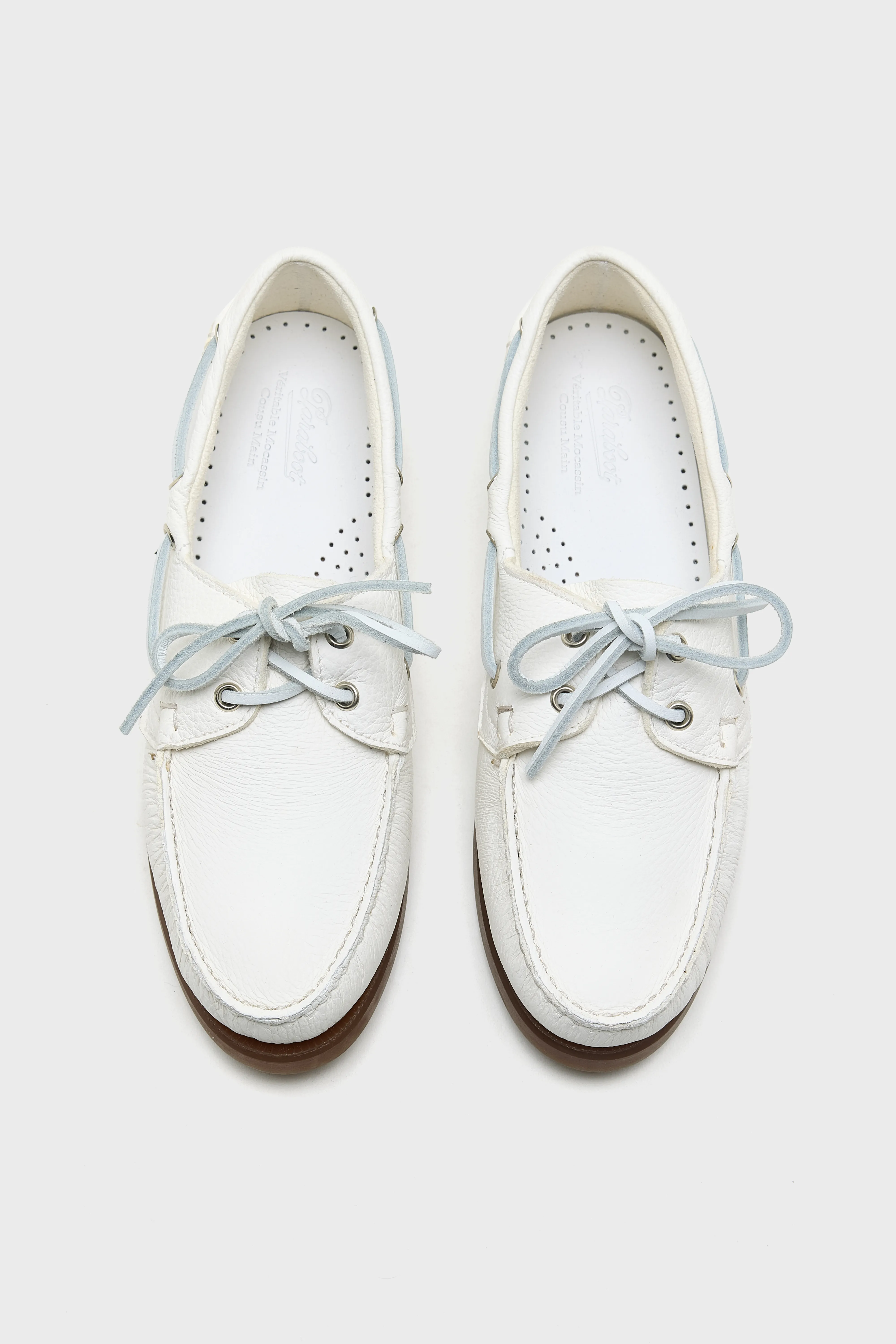 Bellerose Barth Boat Shoes for Women  (261 / W / WHITE)
