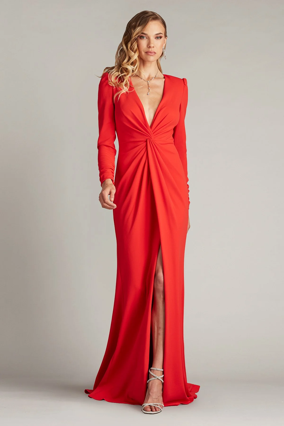 Bates Twist-Front Gown - Special Events Unlimited