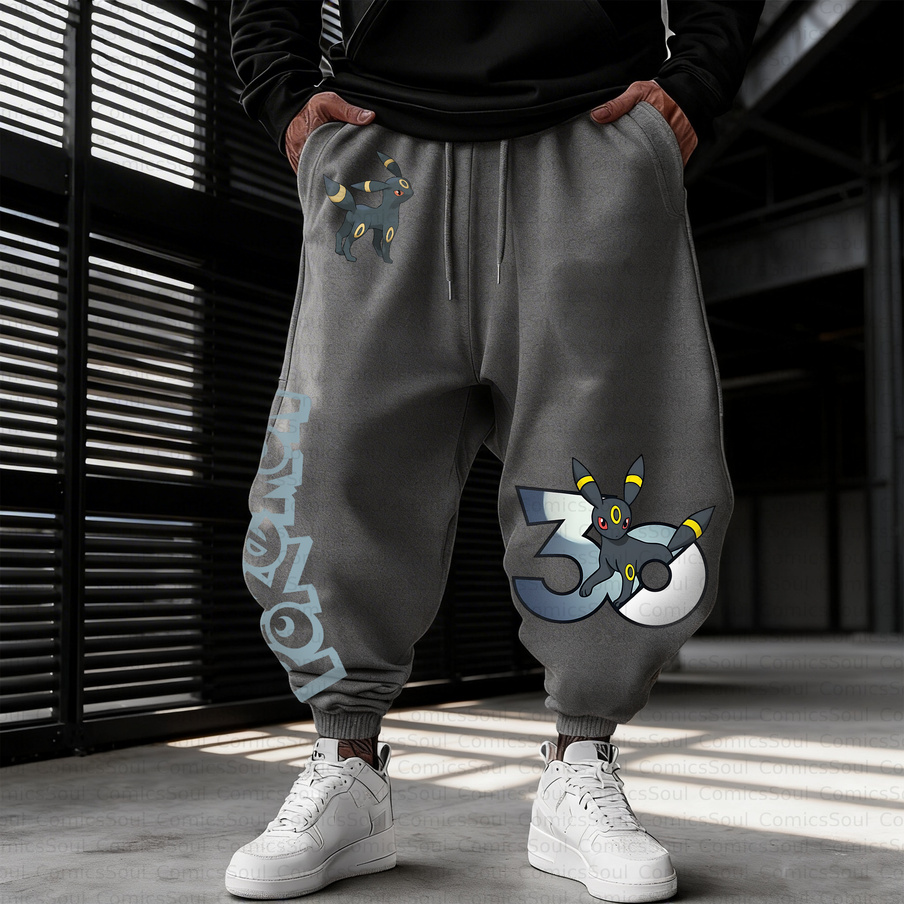 Unisex Casual Anime Streetwear Pant