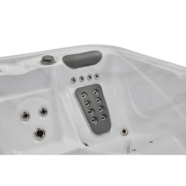 Danika 5-person 68-jet Hot Tub With Bluetooth In Gray
