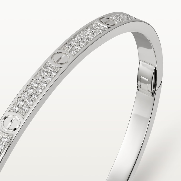 Replicate LOVE bracelet, small model, paved(1:1 replica) - Original Replica Club