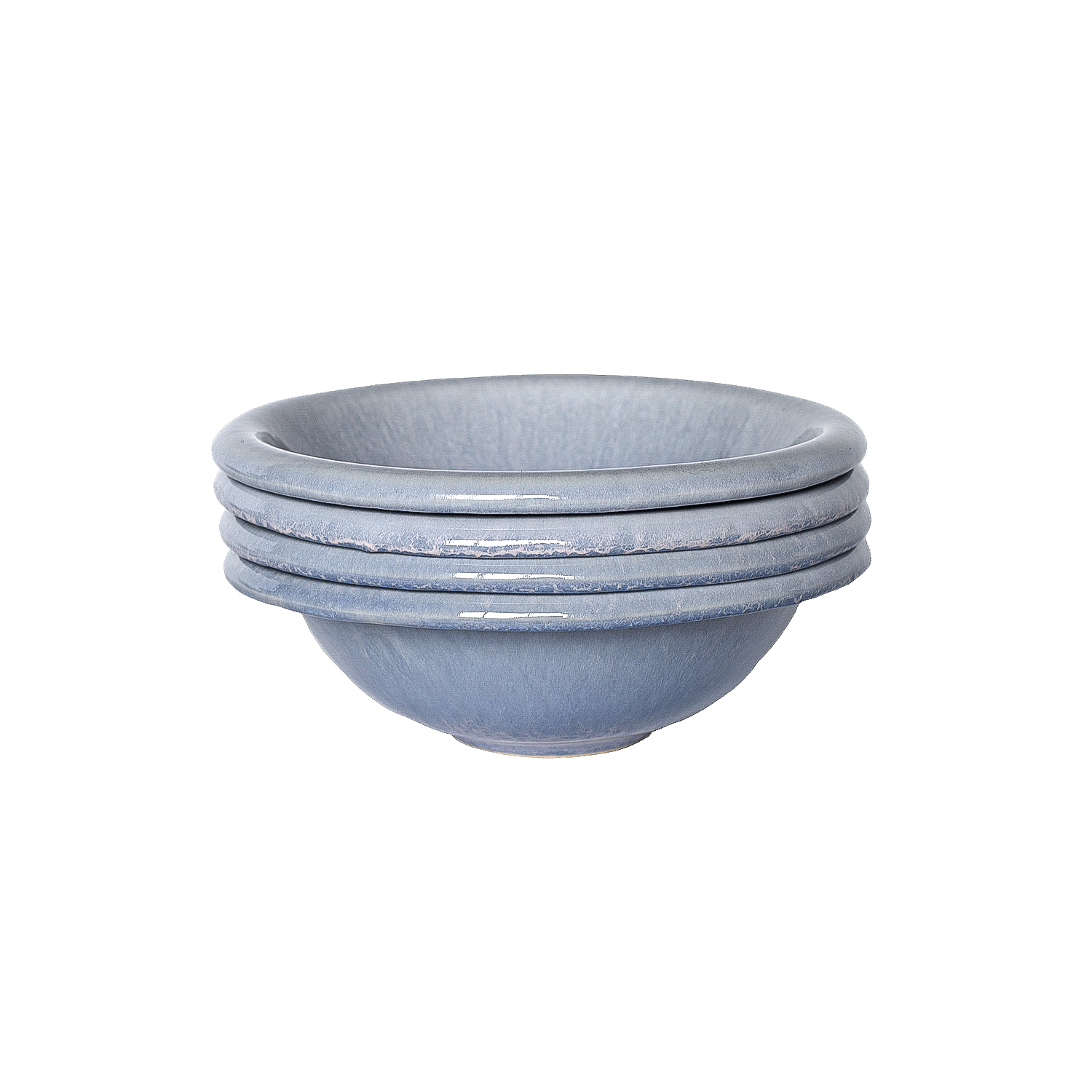 Blokker Bold Kommen Blauw 4 st. - Ø 18 cm