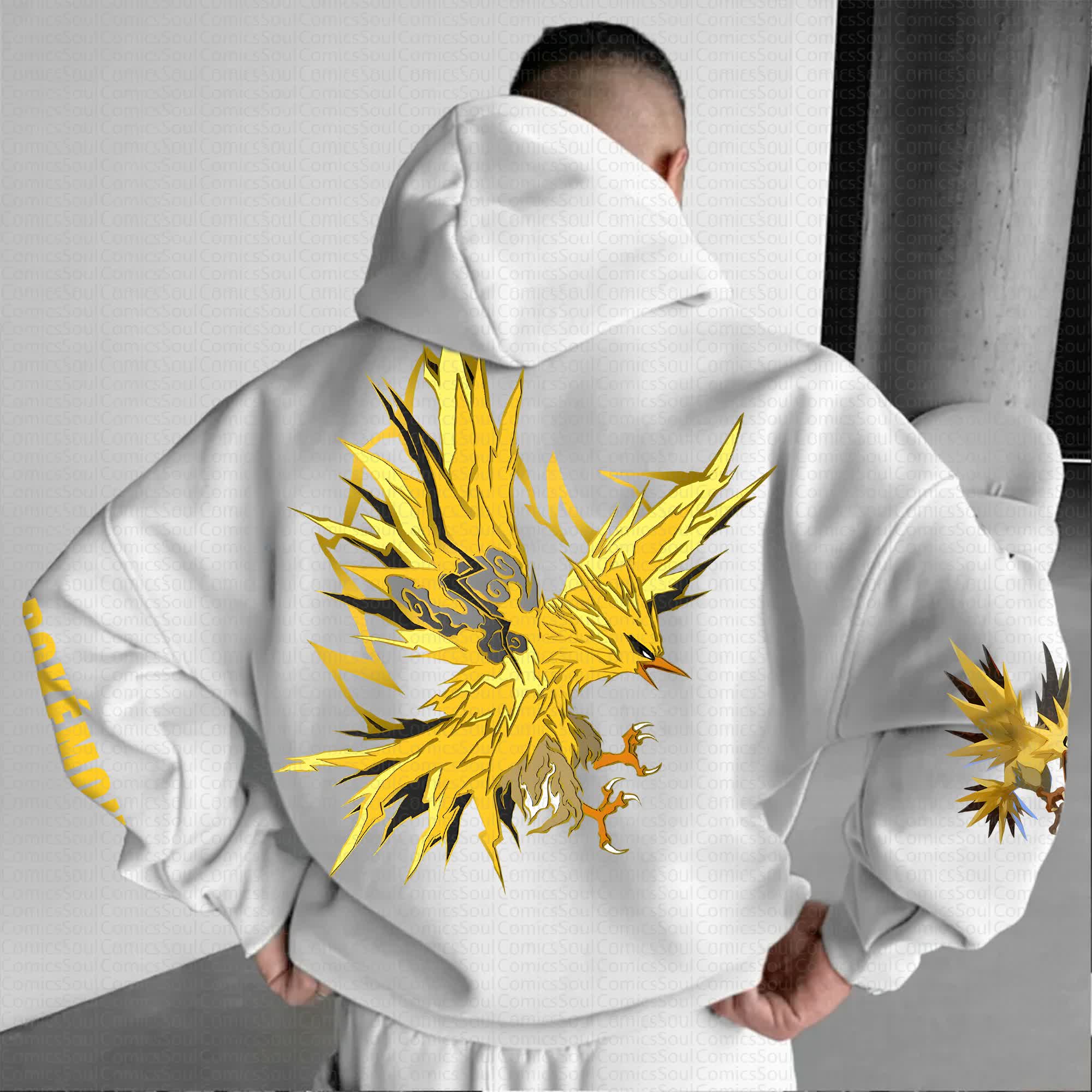 Unisex “Comicssoul” Anime Graphic Streetwear Vintage Hoodie