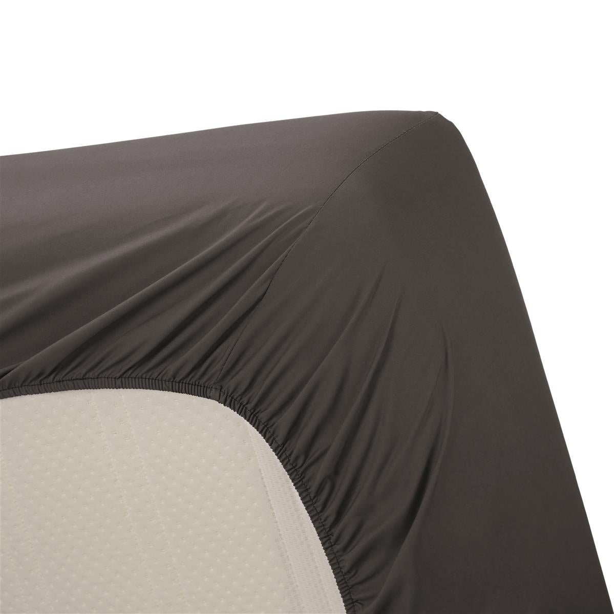 Beddinghouse Percale katoen - Hoeslaken - 140x200 - Antraciet