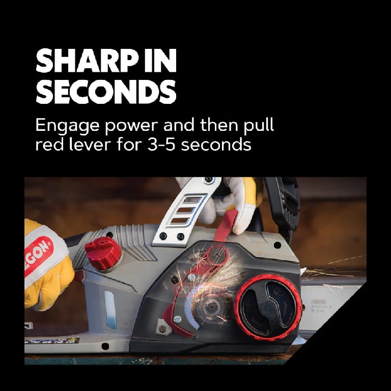 Oregon CS1500 18 in. 15 Amp Self-Sharpening Electric Corded Chainsaw - Image 3