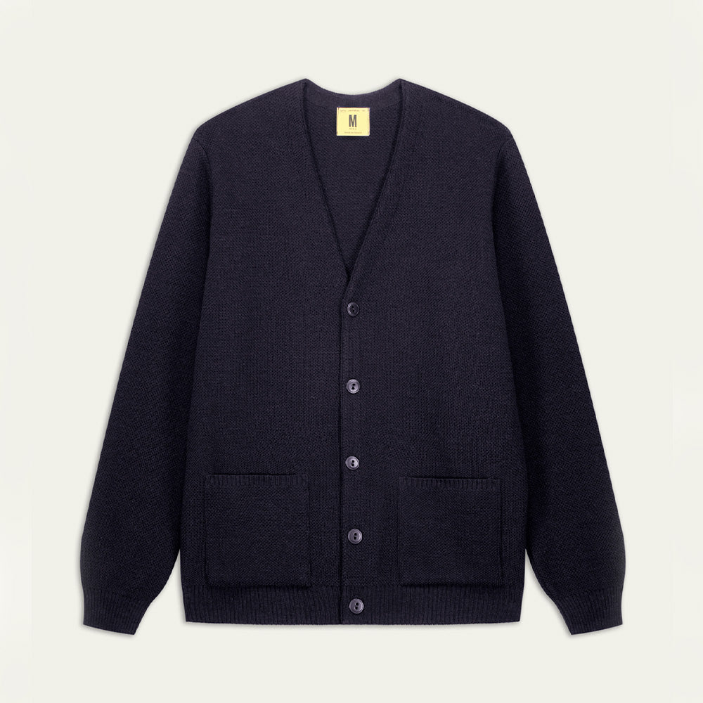 Nitto Knitwear - Cardigan Youri - Anthracite