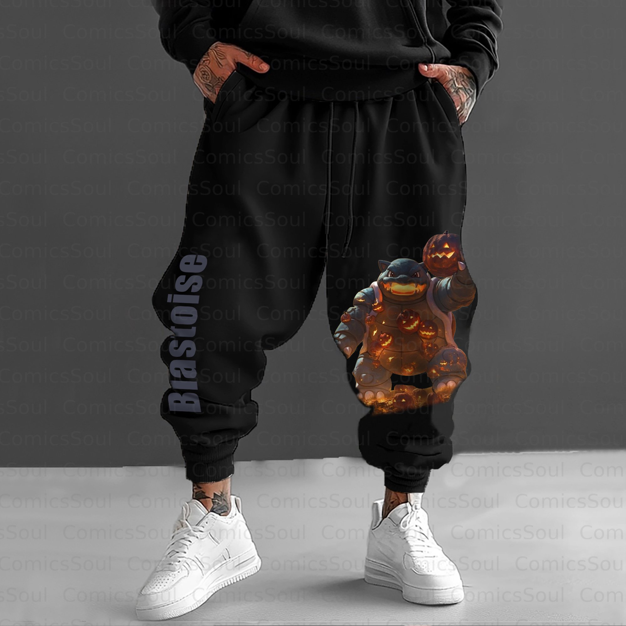 Unisex Anime Inspired Vintage Pants