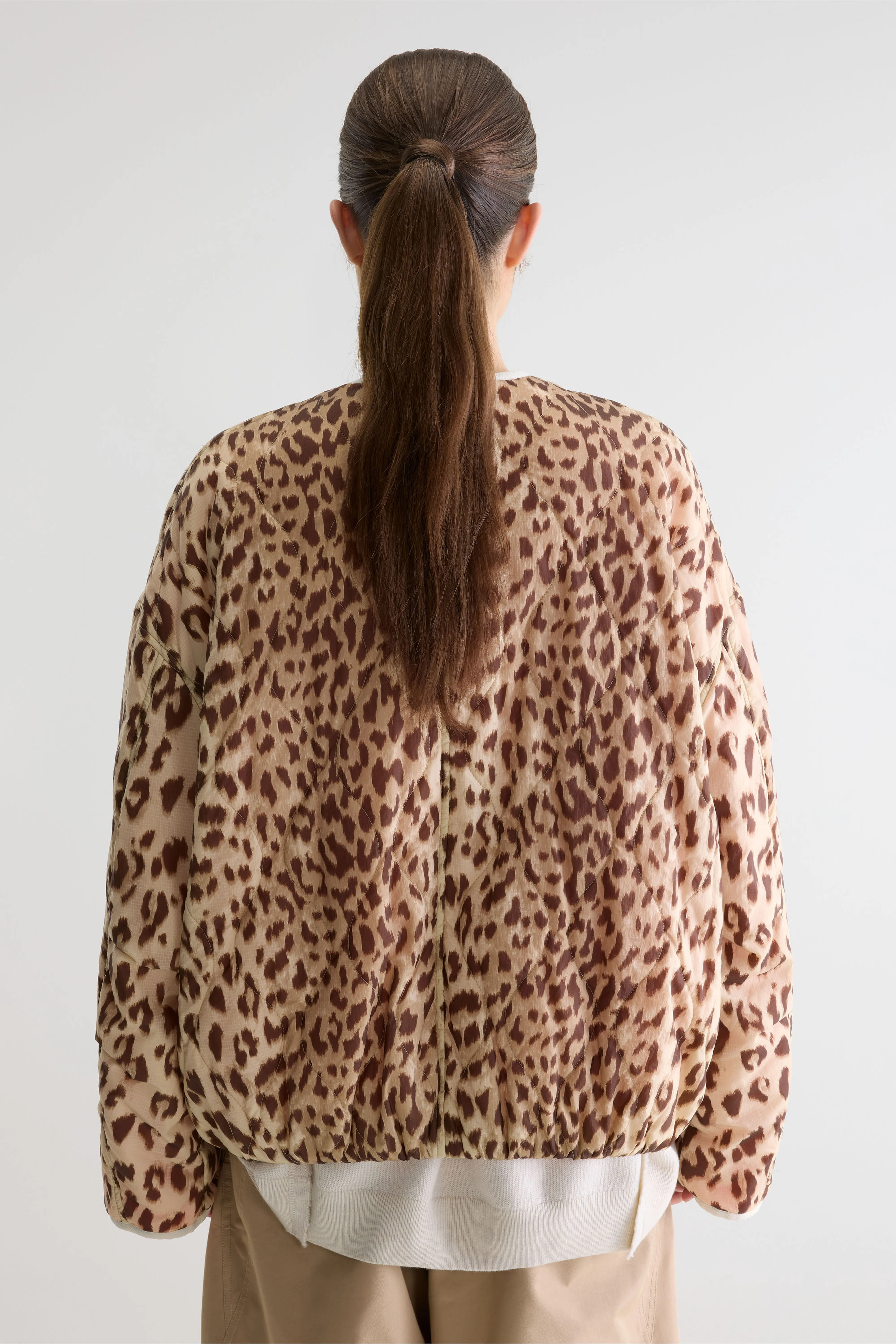 Bellerose Highland leopard-print jacket (261 / W / COMBO A)