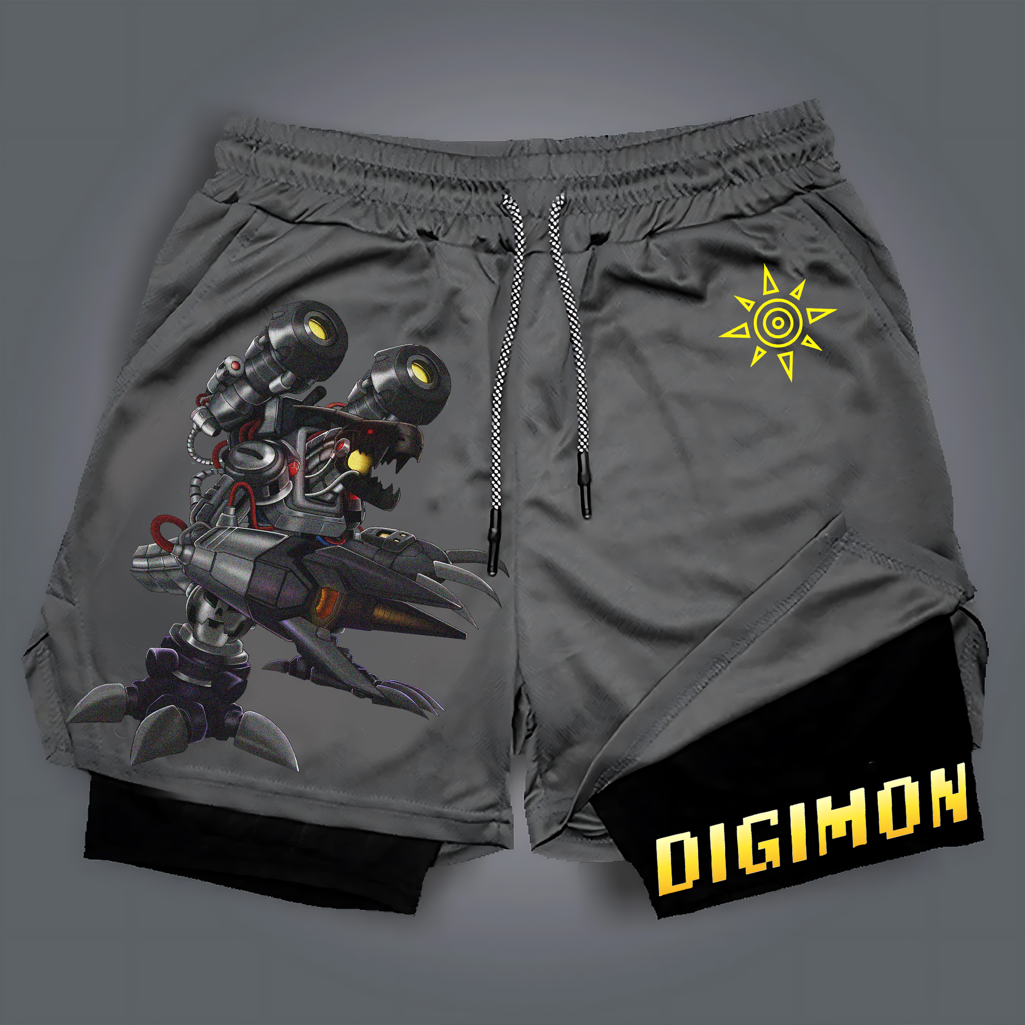 Unisex  “Comicssoul” Casual Anime Streetwear Shorts