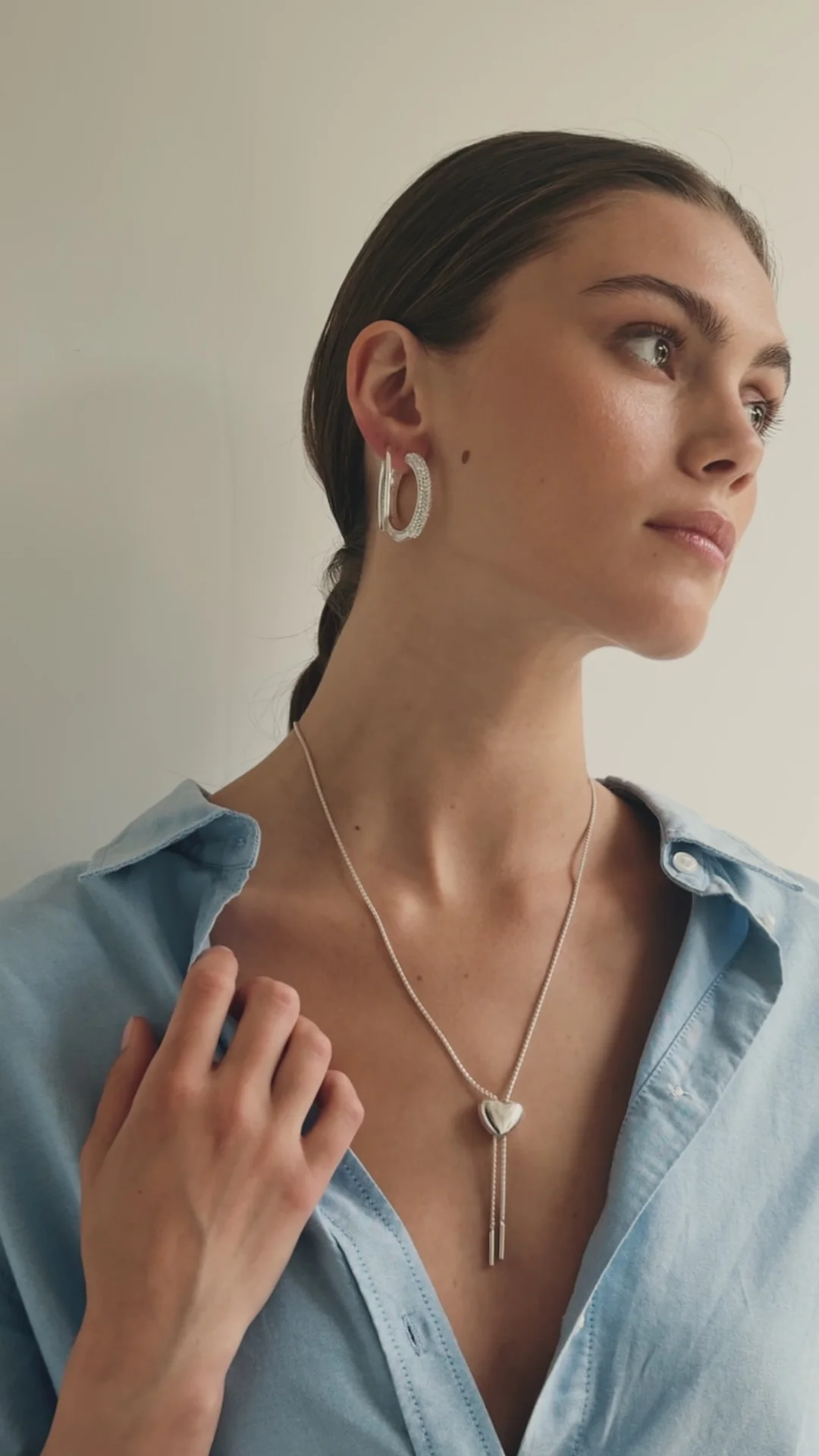 Puffy Heart Bolo Tie