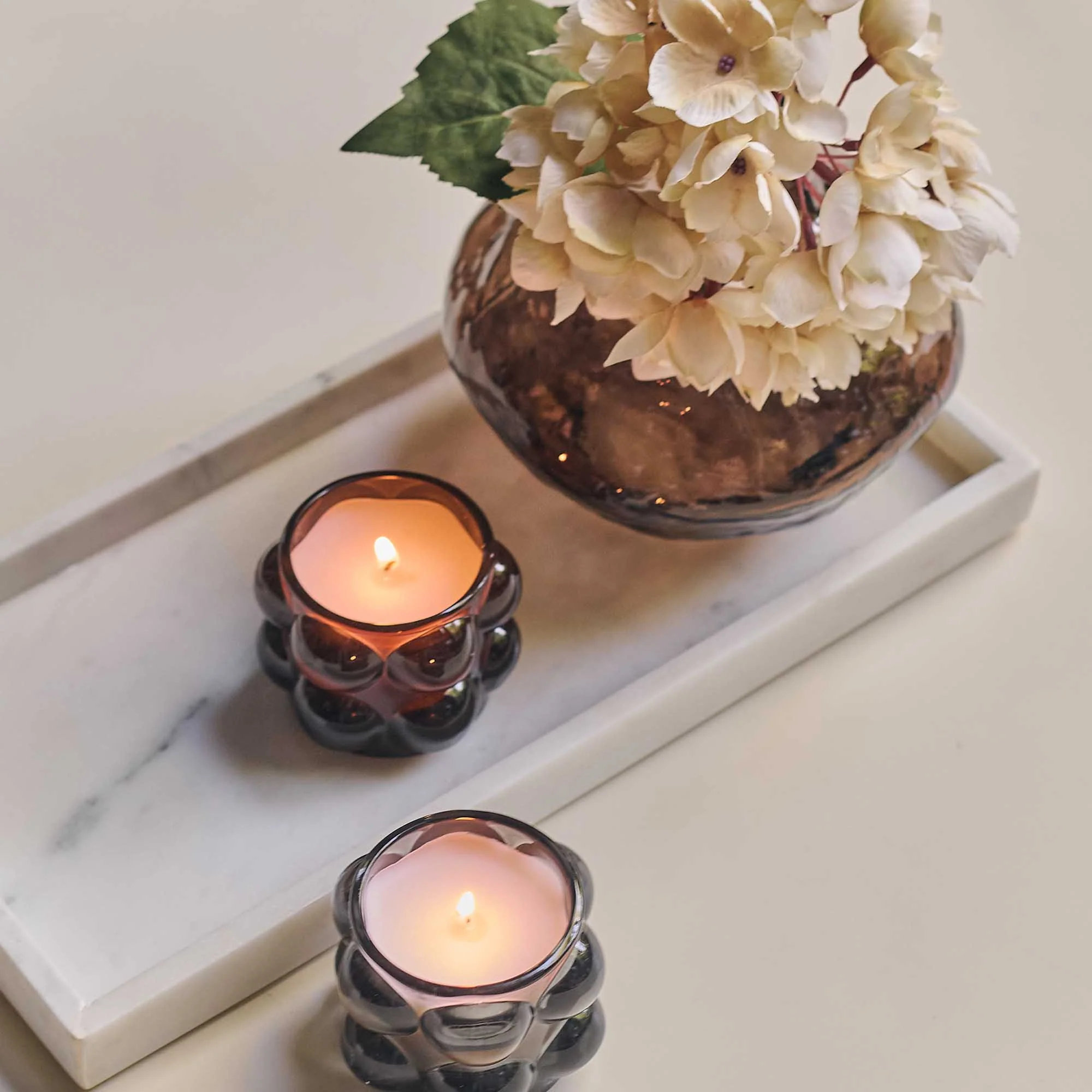Bergamot & Amberwood Scented Candle