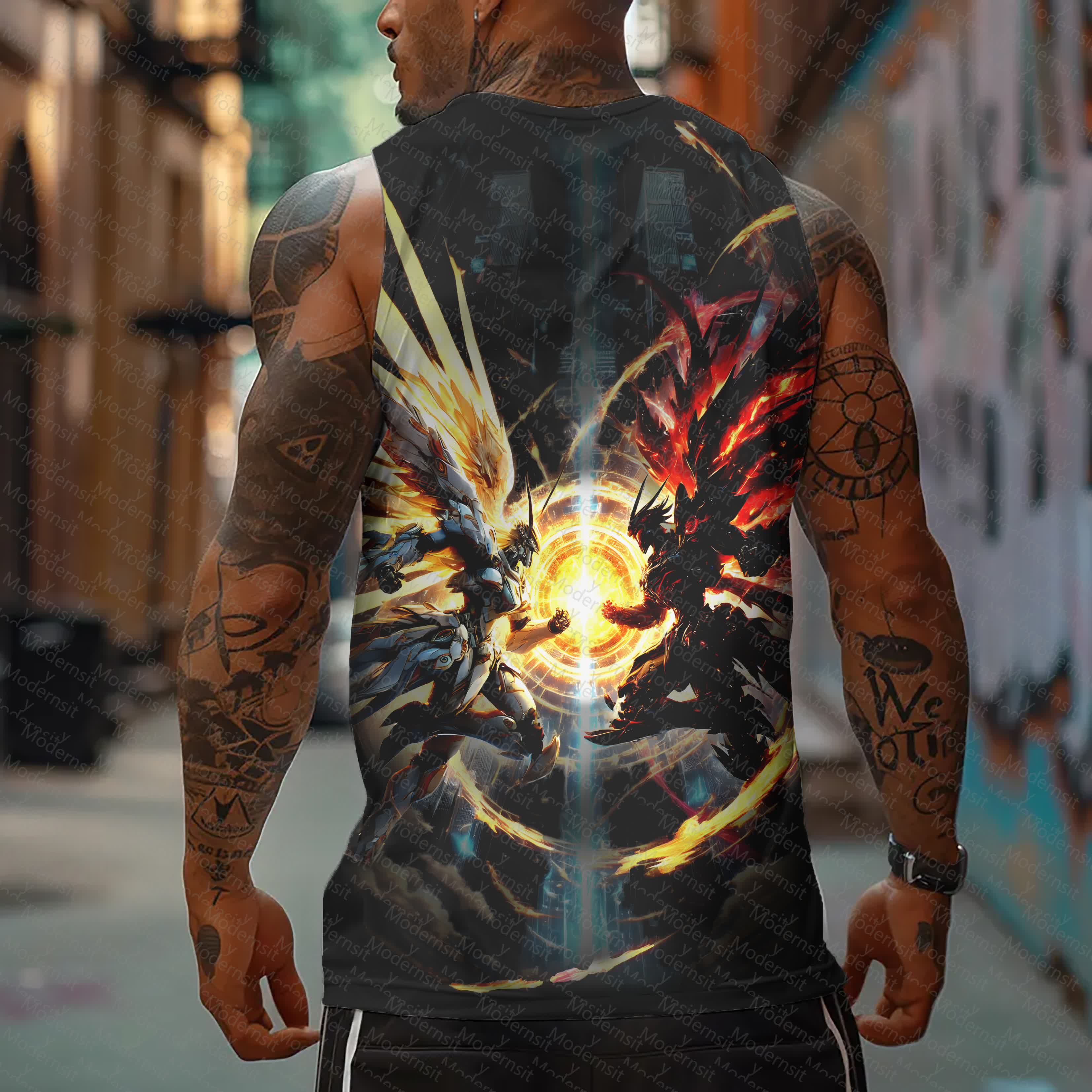 Unisex  “Comicssoul” Casual Anime  Tank Top