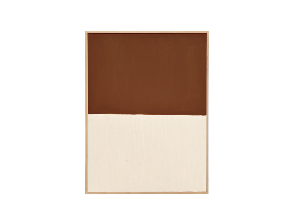 Cuadro decorativo sobre lienzo de algodón con marco de madera negro pintado artesanalmente con pintura al oleo de 80x100cm - MARINA - Laocacasas