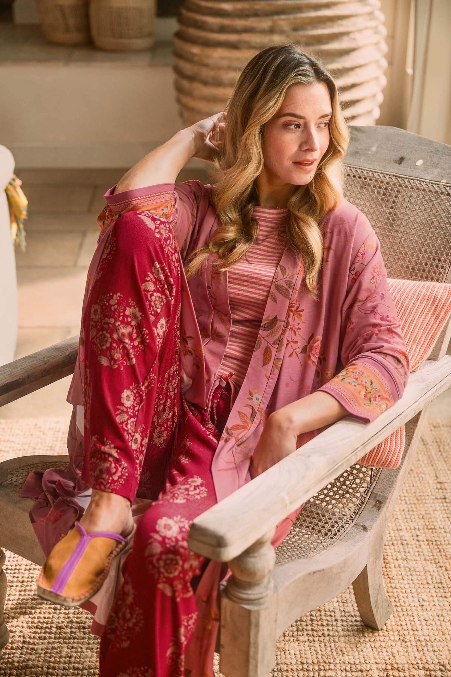 Belin Long Trousers Namaste Red