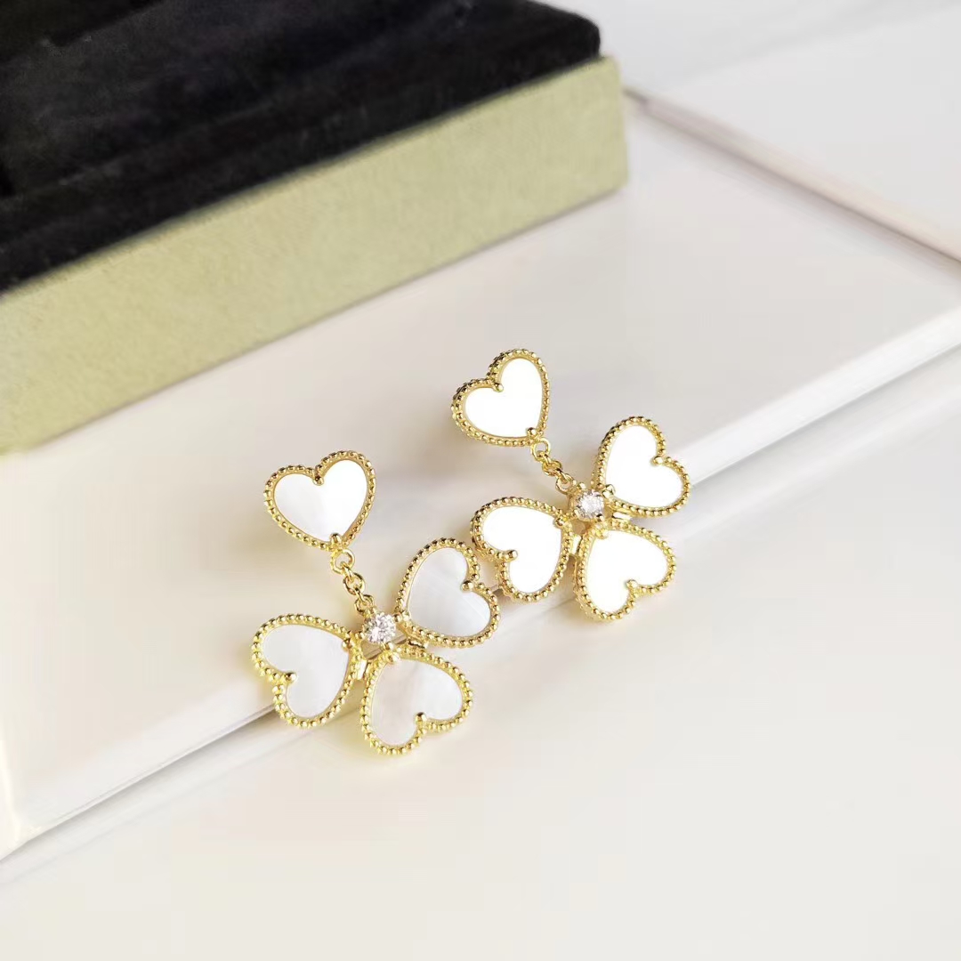 VCA Sweet Heart Earrings - Original Replica Club