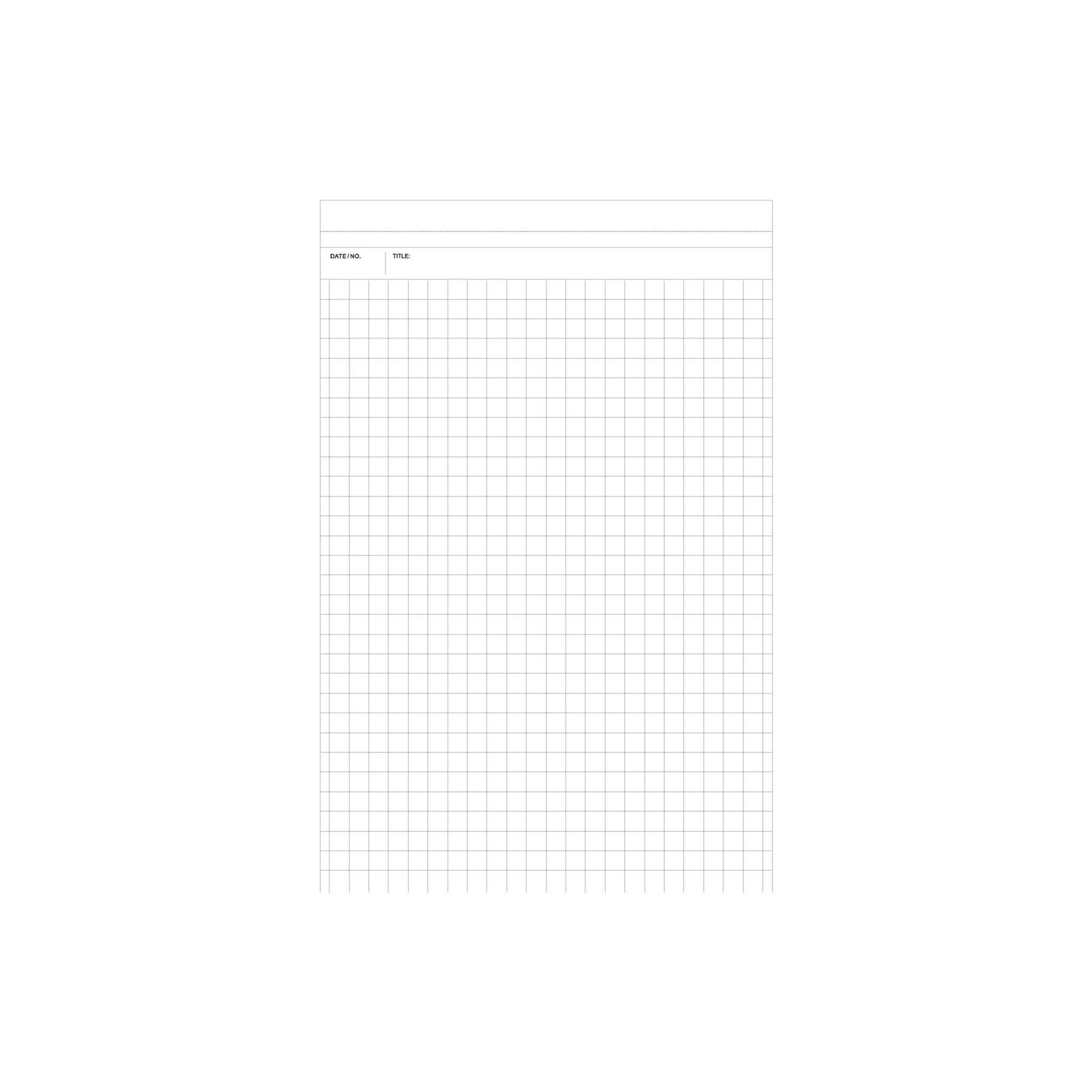Mnemosyne B7 Memo Pad 5mm Grid