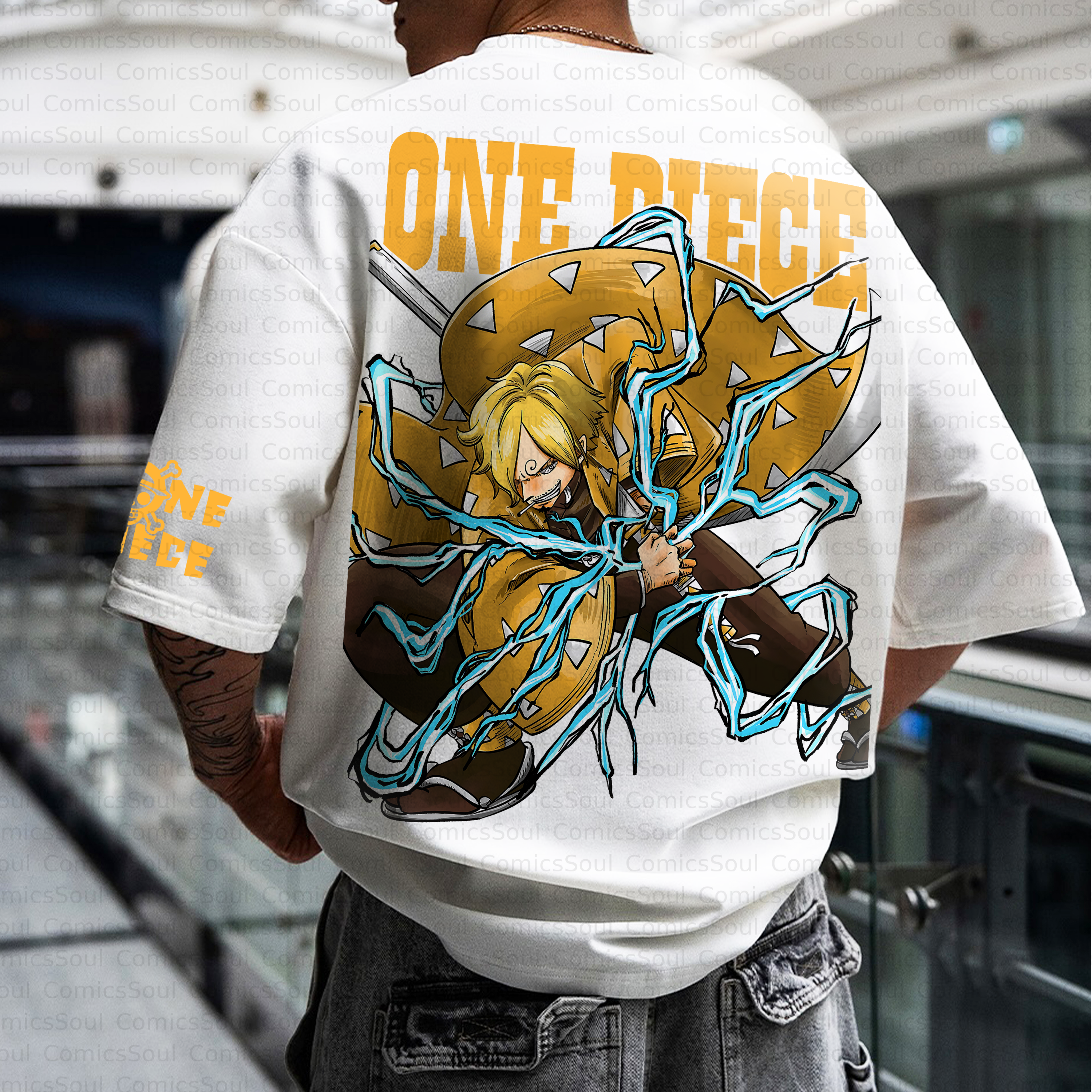 Unisex Anime Inspired Vintage T-Shirt