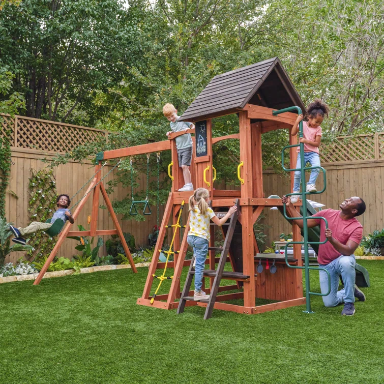 WAYFAIR Raptor Trail Swing Set