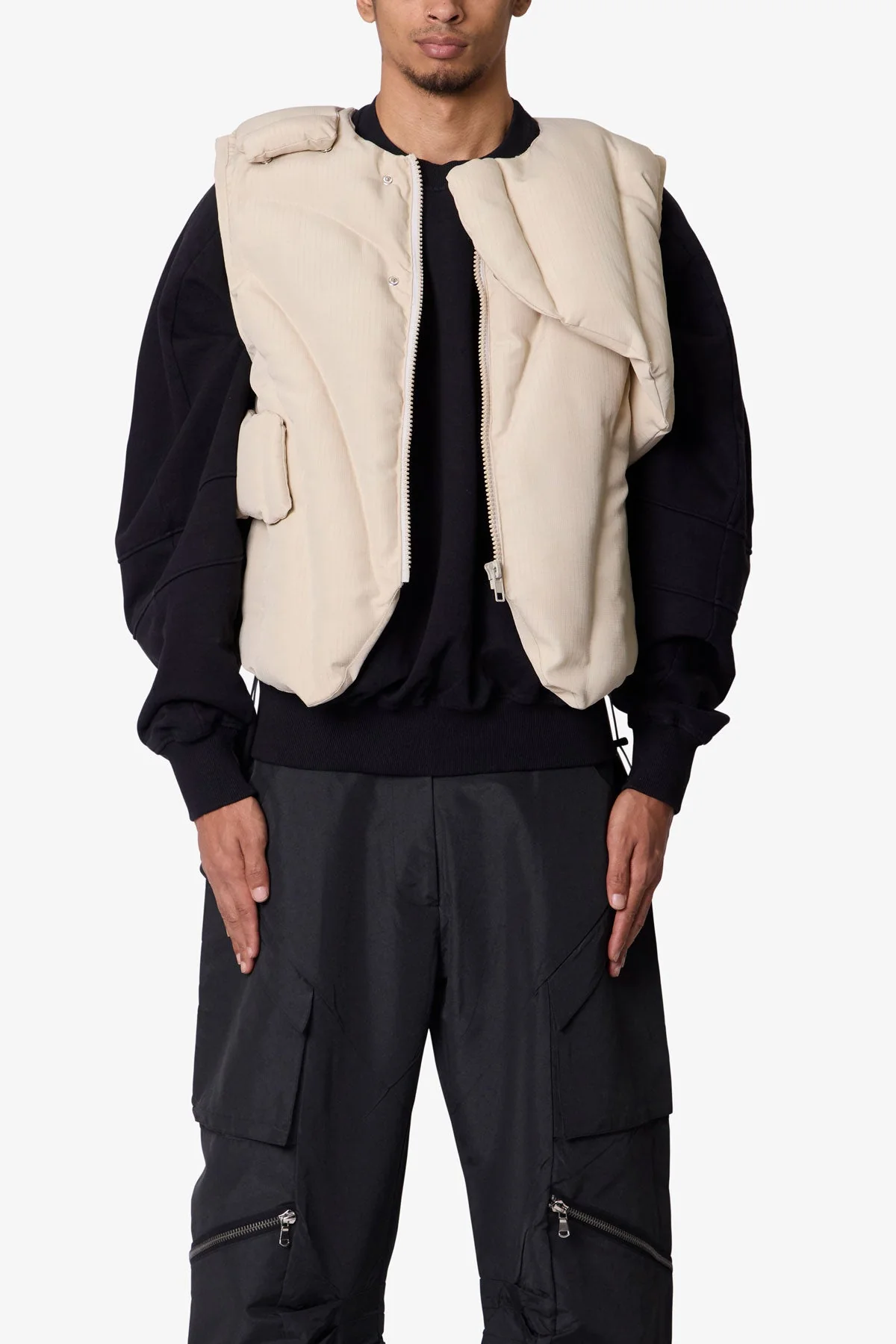 Padded Vest - Off White