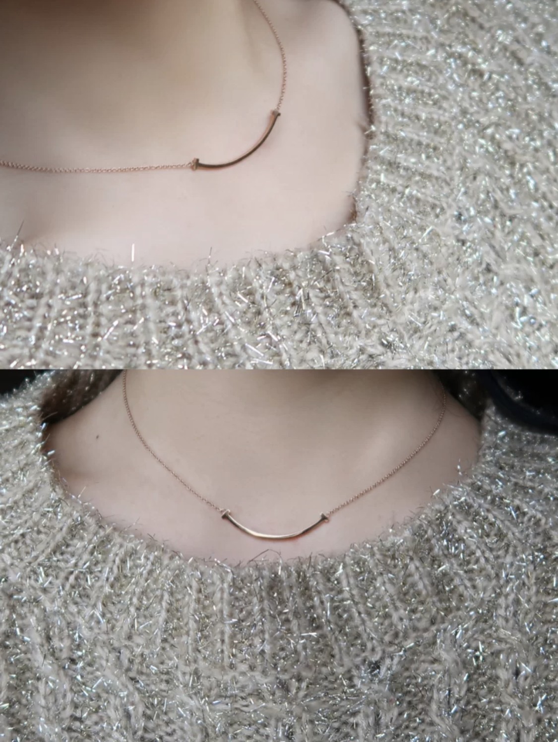 Tiffany Medium Smile Pendant Necklace - Original Replica Club