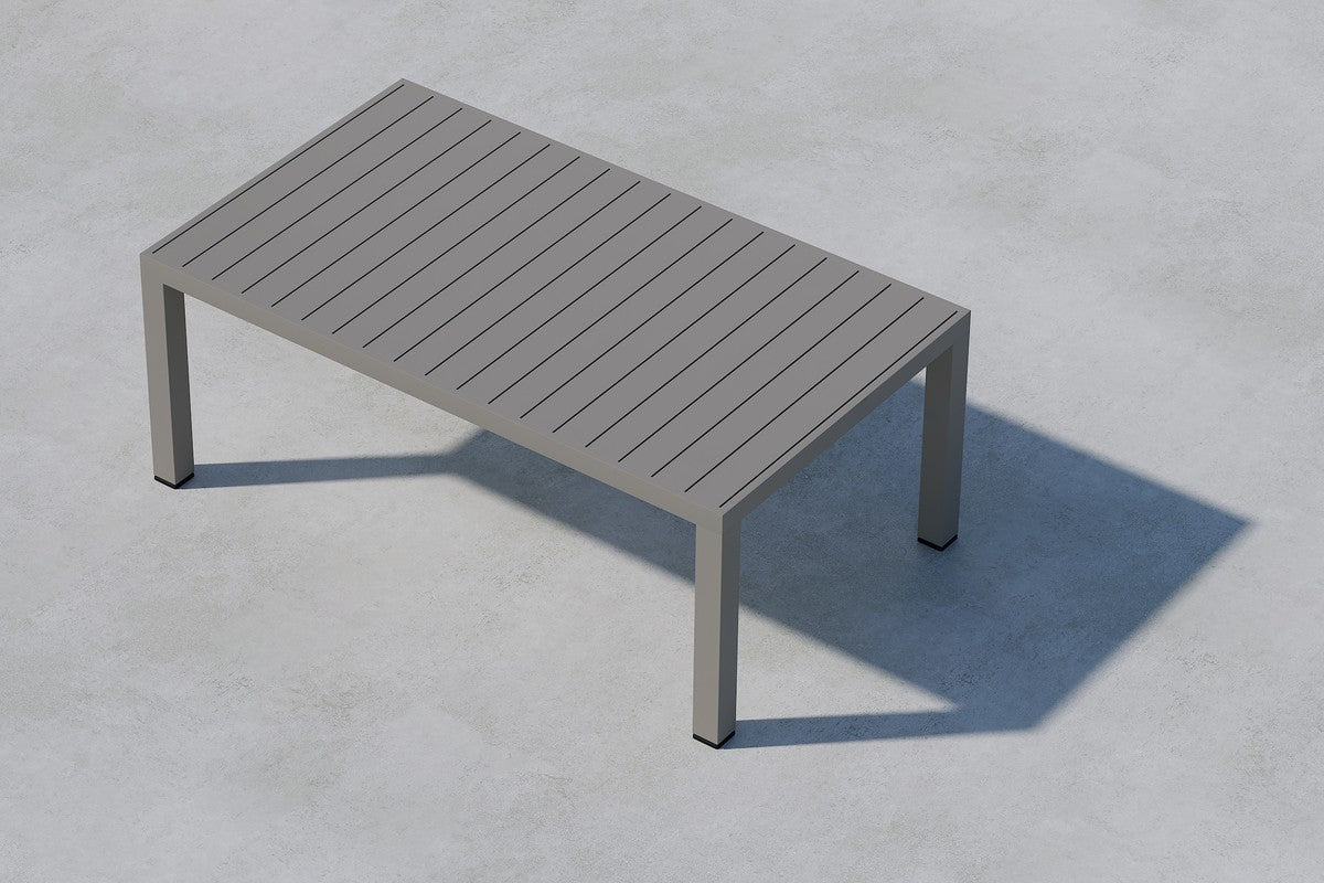 Rebellenclub Festa Buiten Salontafel - 120 x 70 cm - Grijs