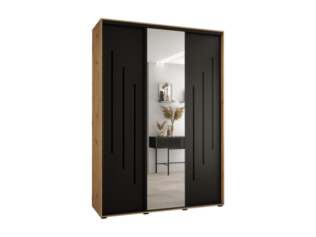 ARMARIO CON PUERTAS BATIENTES 235 - 2/180/60 3 puertas