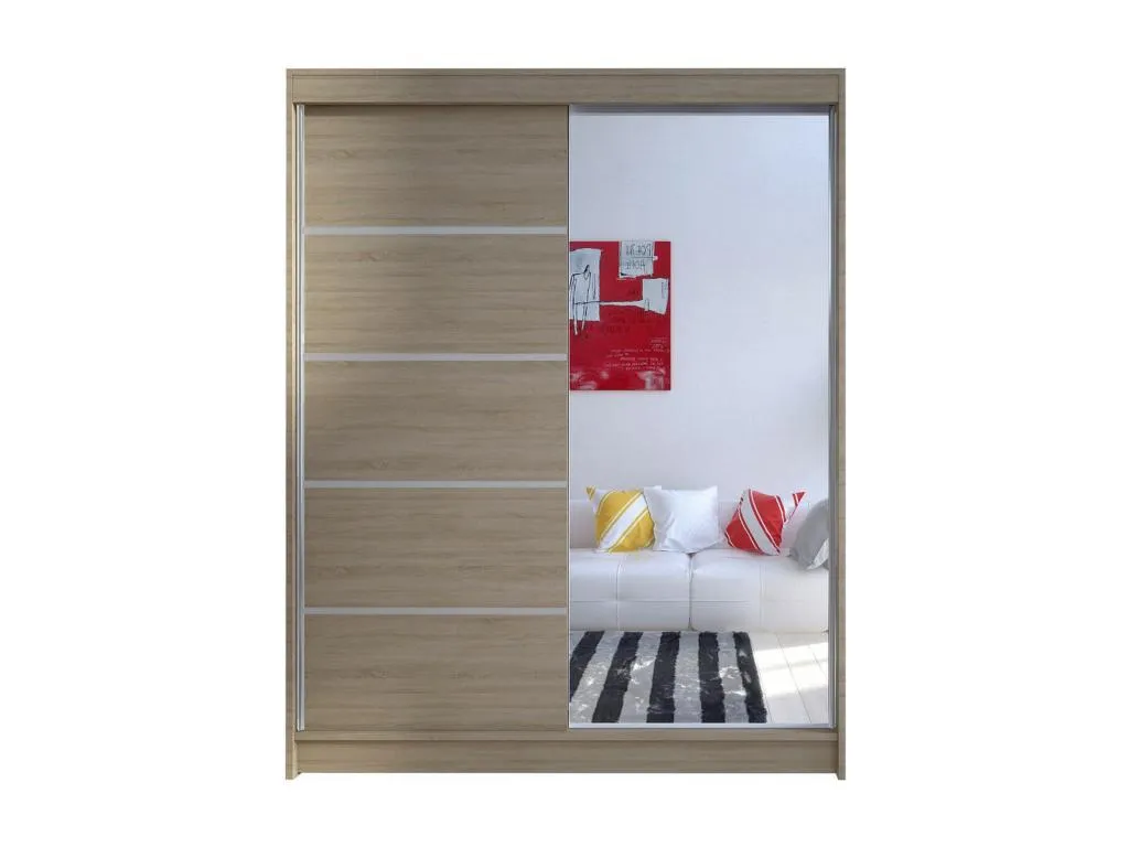 Armario Habitarluz 143 Habitarluz 200x150x58cm Puertas de armario - Correderas 26853DFYL