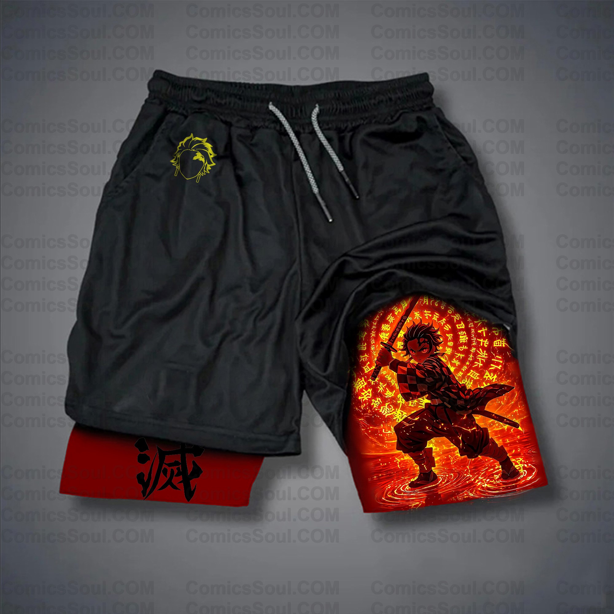 Unisex “ Comicssoul” Casual Streetwear Shorts