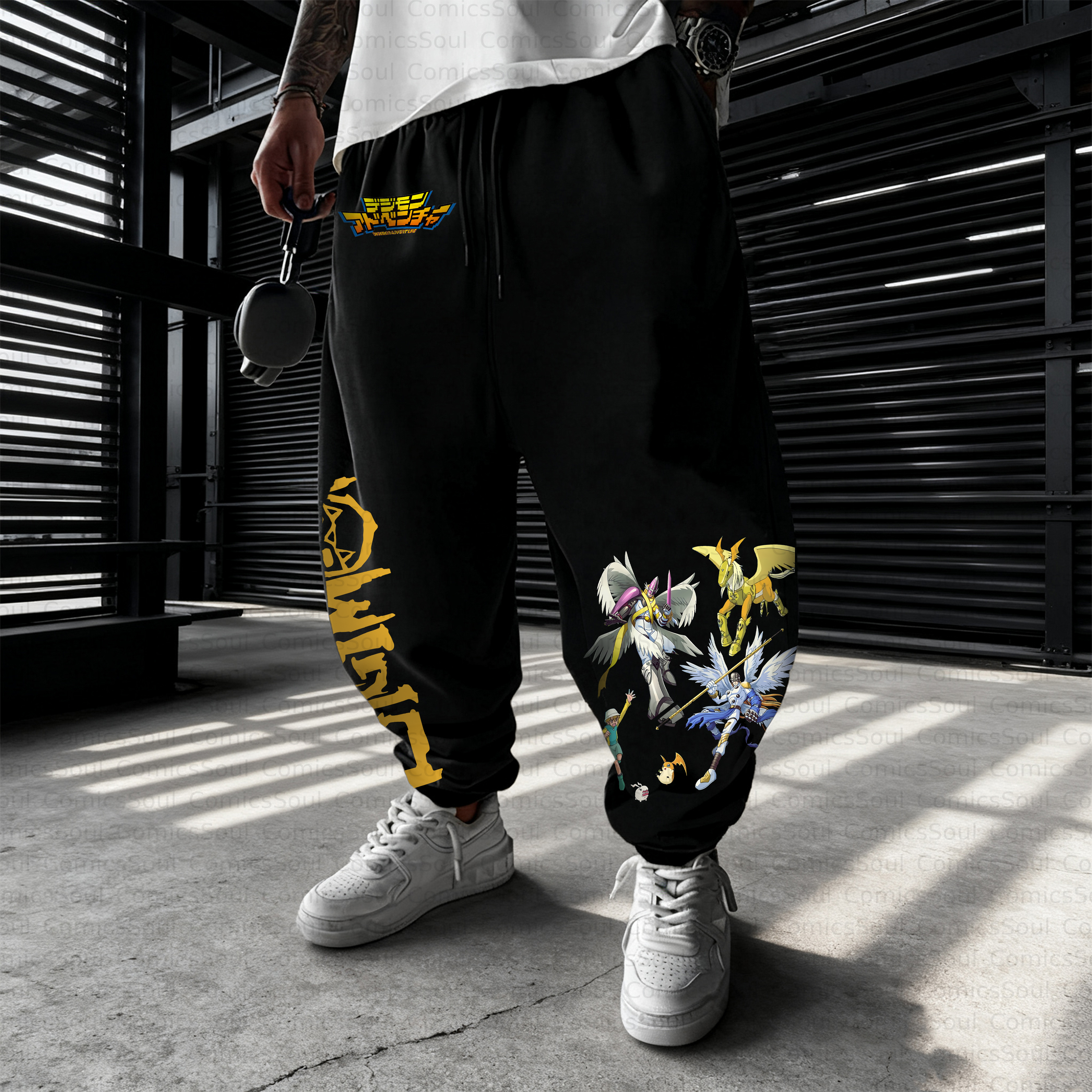 Unisex Casual Anime Streetwear Pant